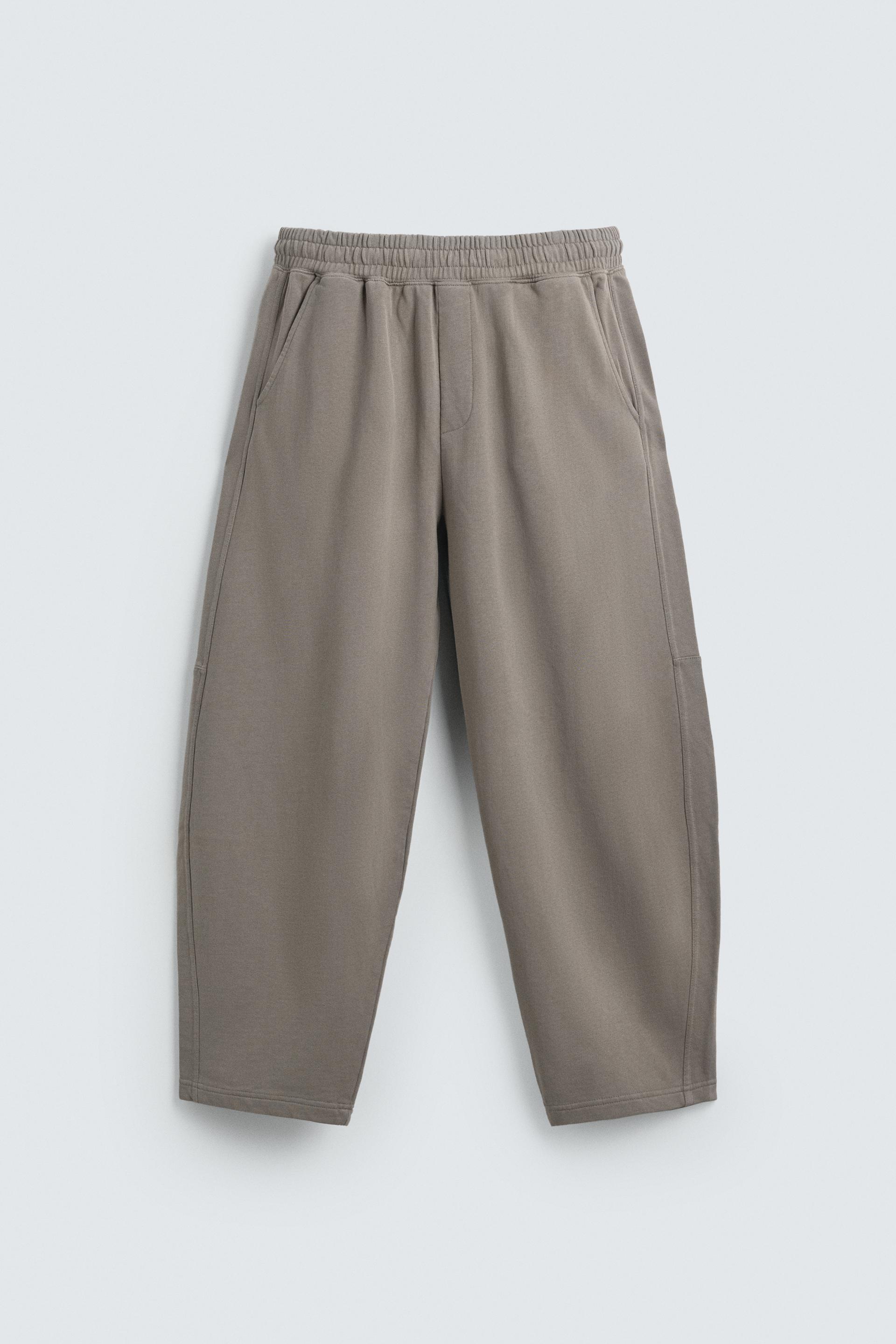 WASHED BALLOON FIT JOGGING PANTS by ZARA