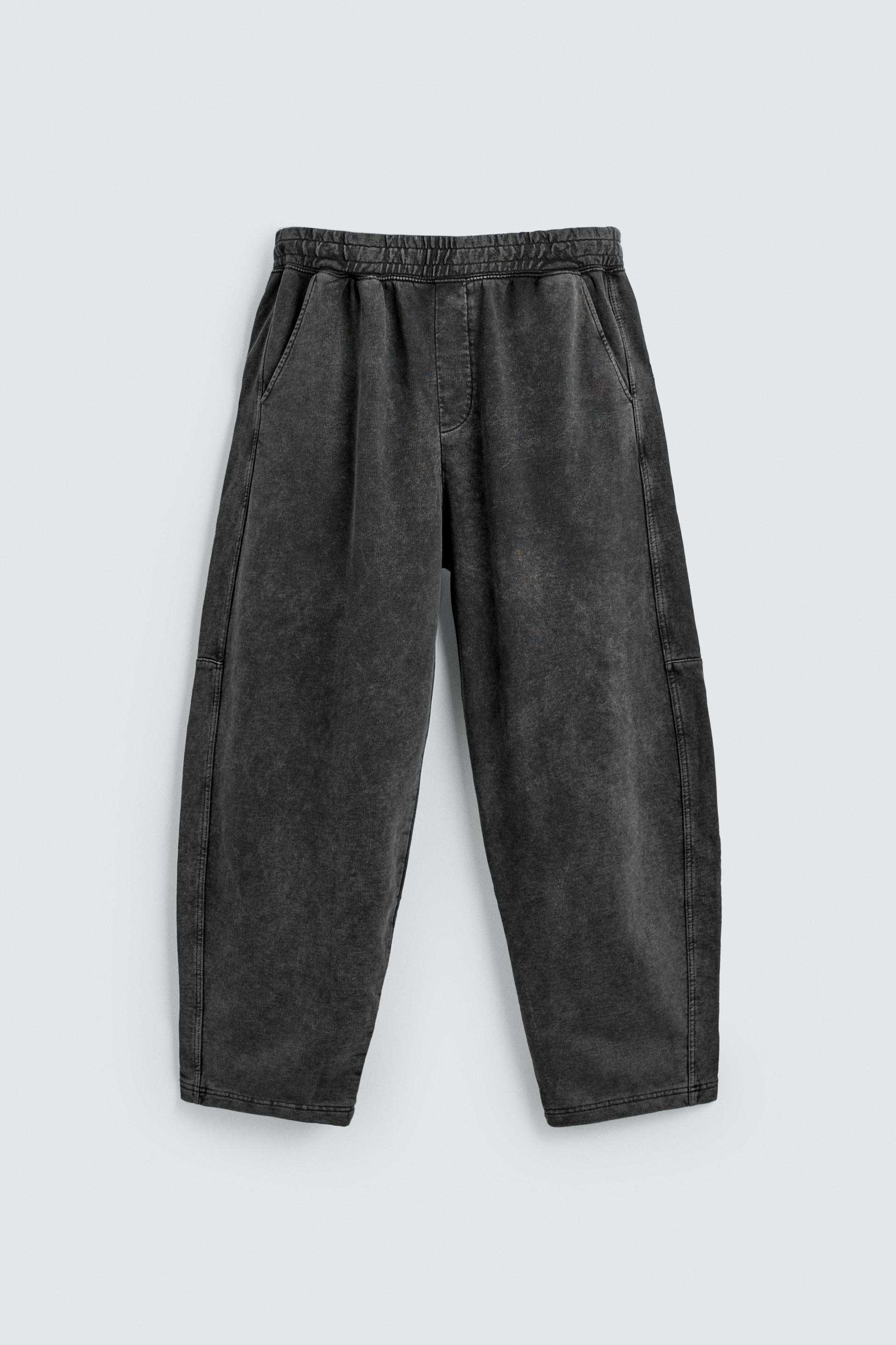 WASHED BALLOON FIT JOGGING PANTS by ZARA