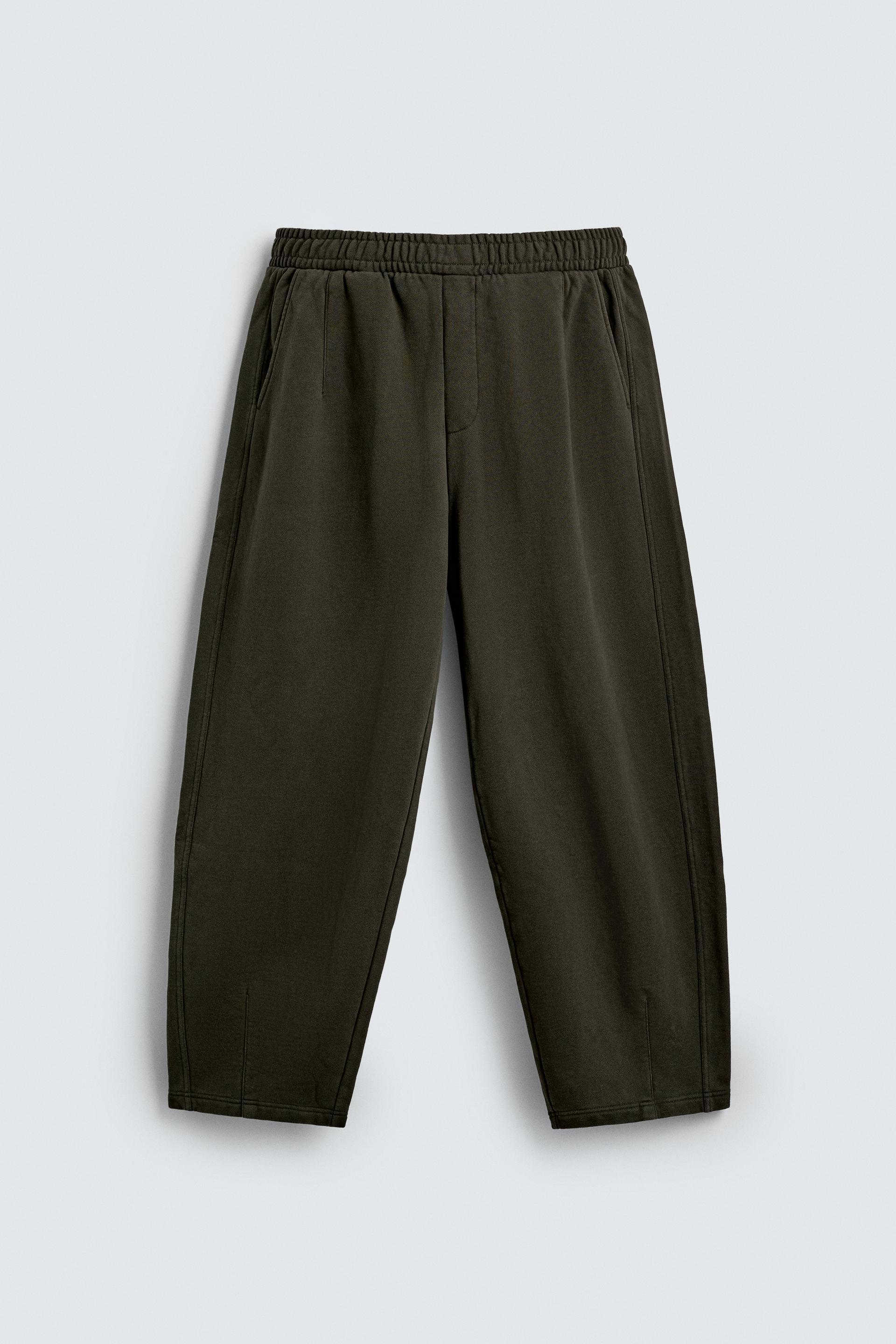 WASHED BALLOON FIT JOGGING PANTS by ZARA