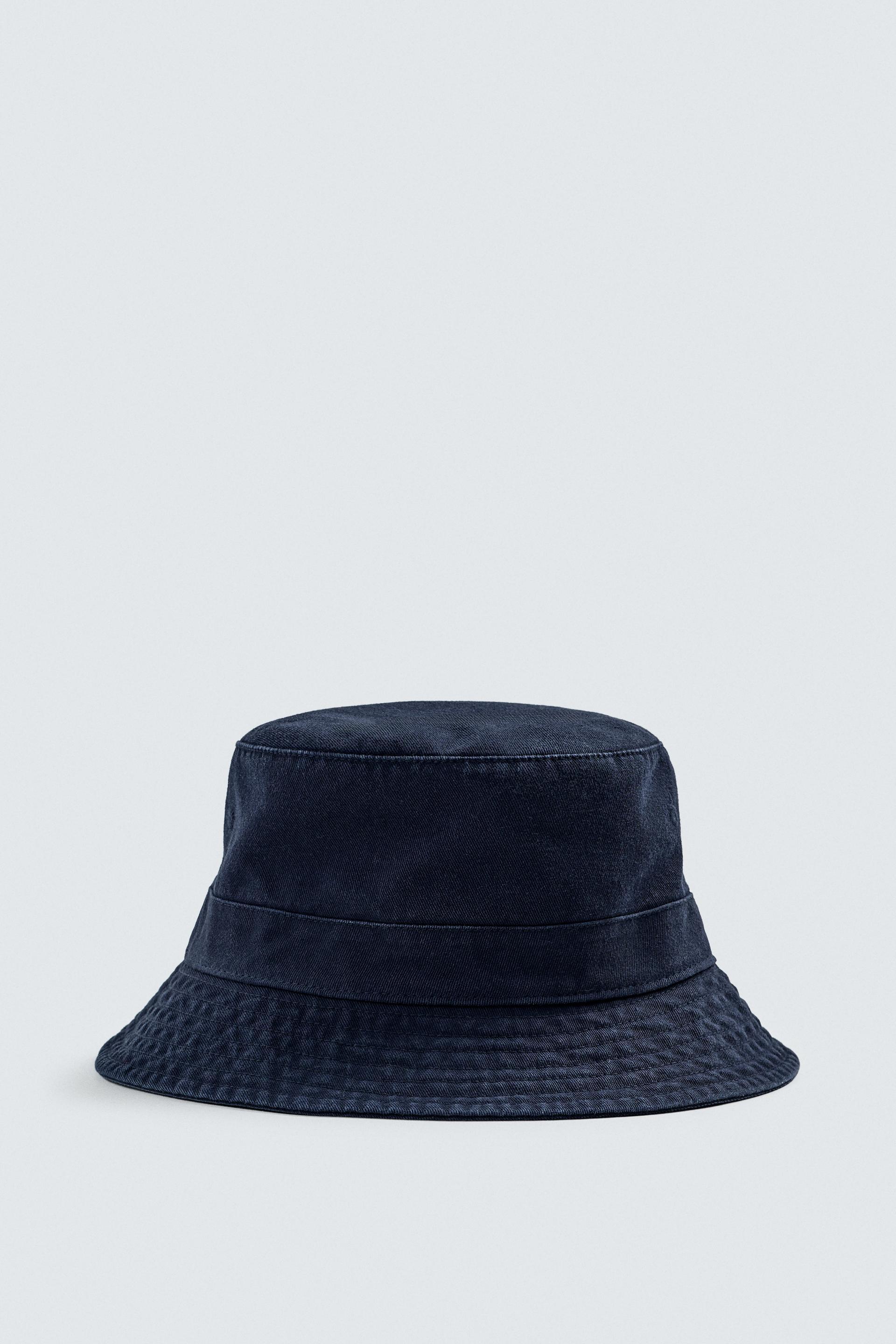 WASHED BUCKET HAT by ZARA