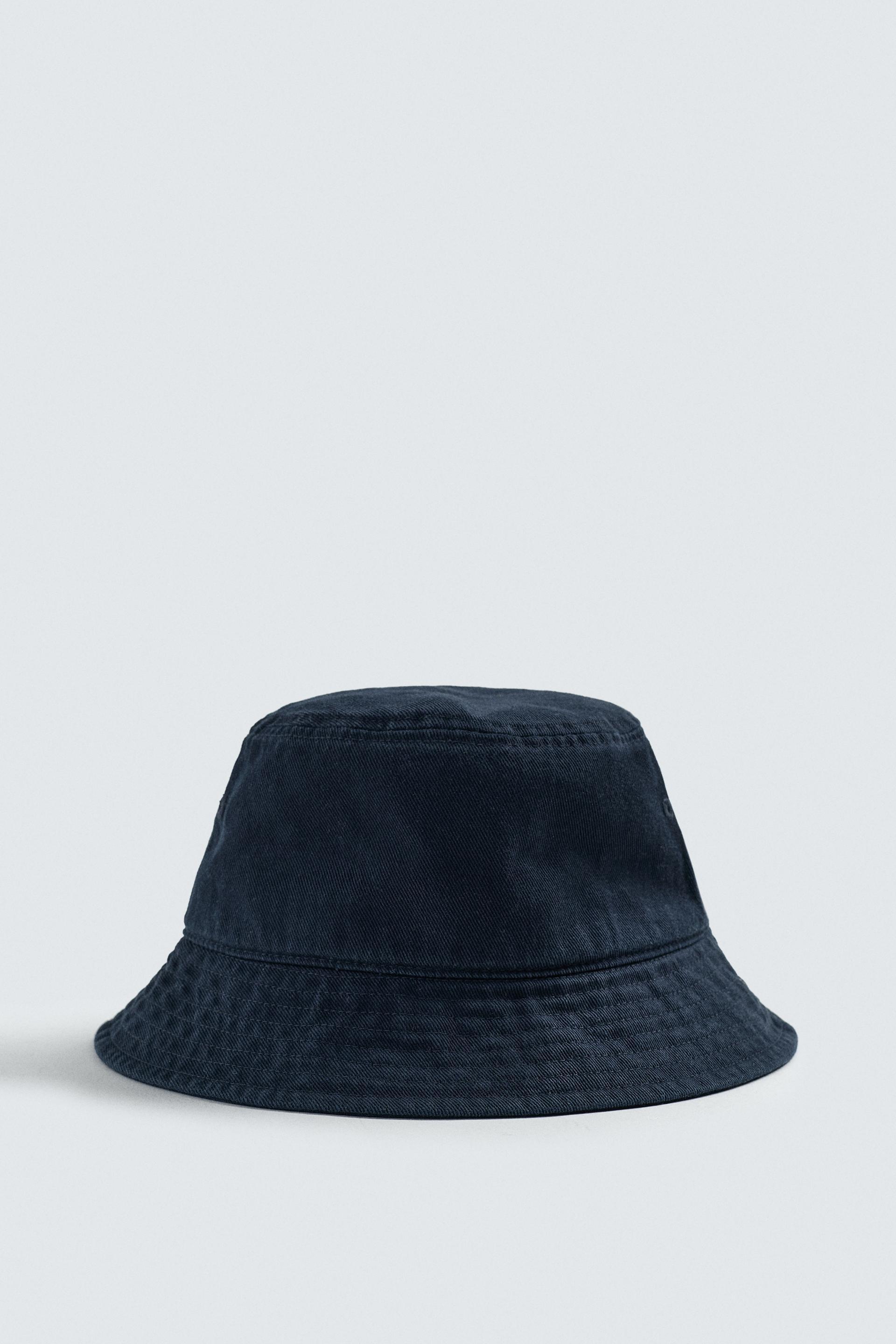 WASHED BUCKET HAT by ZARA