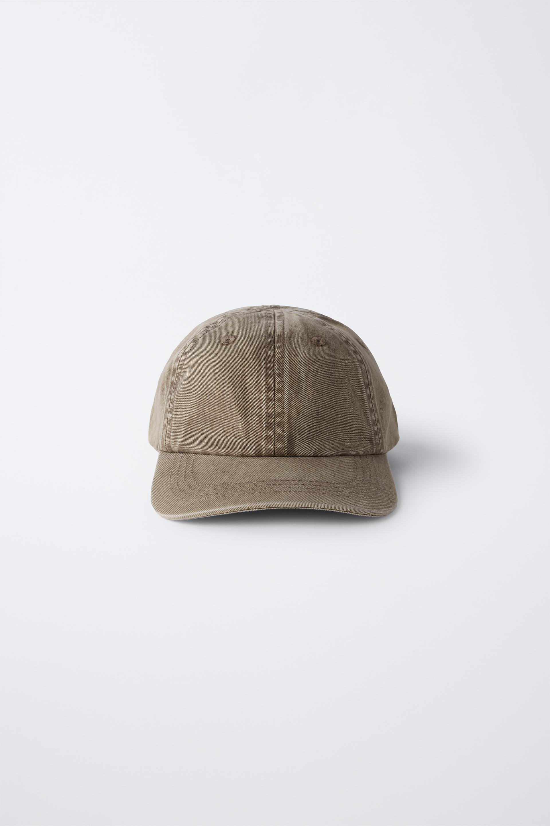 WASHED EFFECT HAT by ZARA