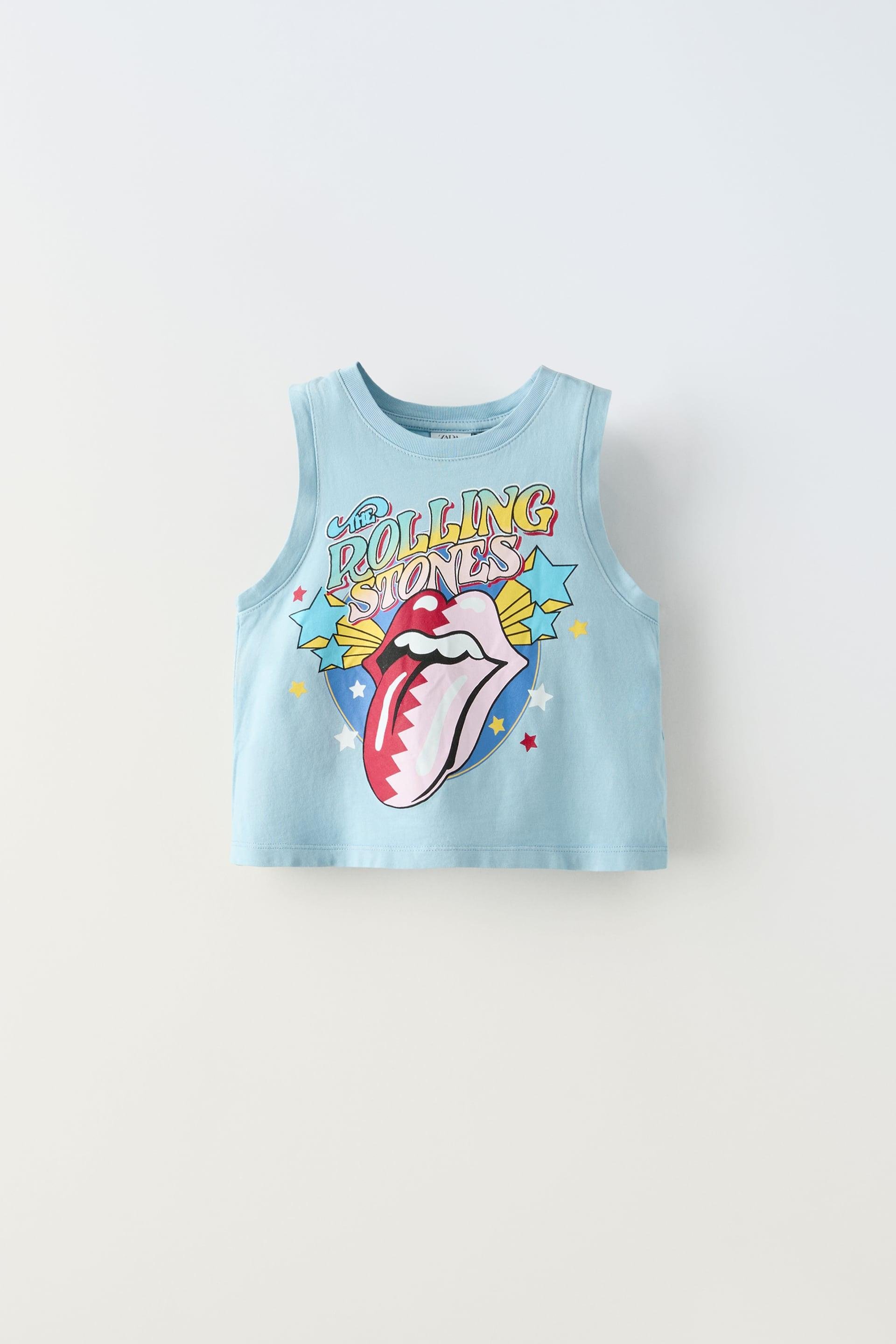 WASHED EFFECT THE ROLLING STONES ® TANK TOP by ZARA