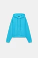 WASHED-EFFECT ZIP-UP HOODIE by ZARA