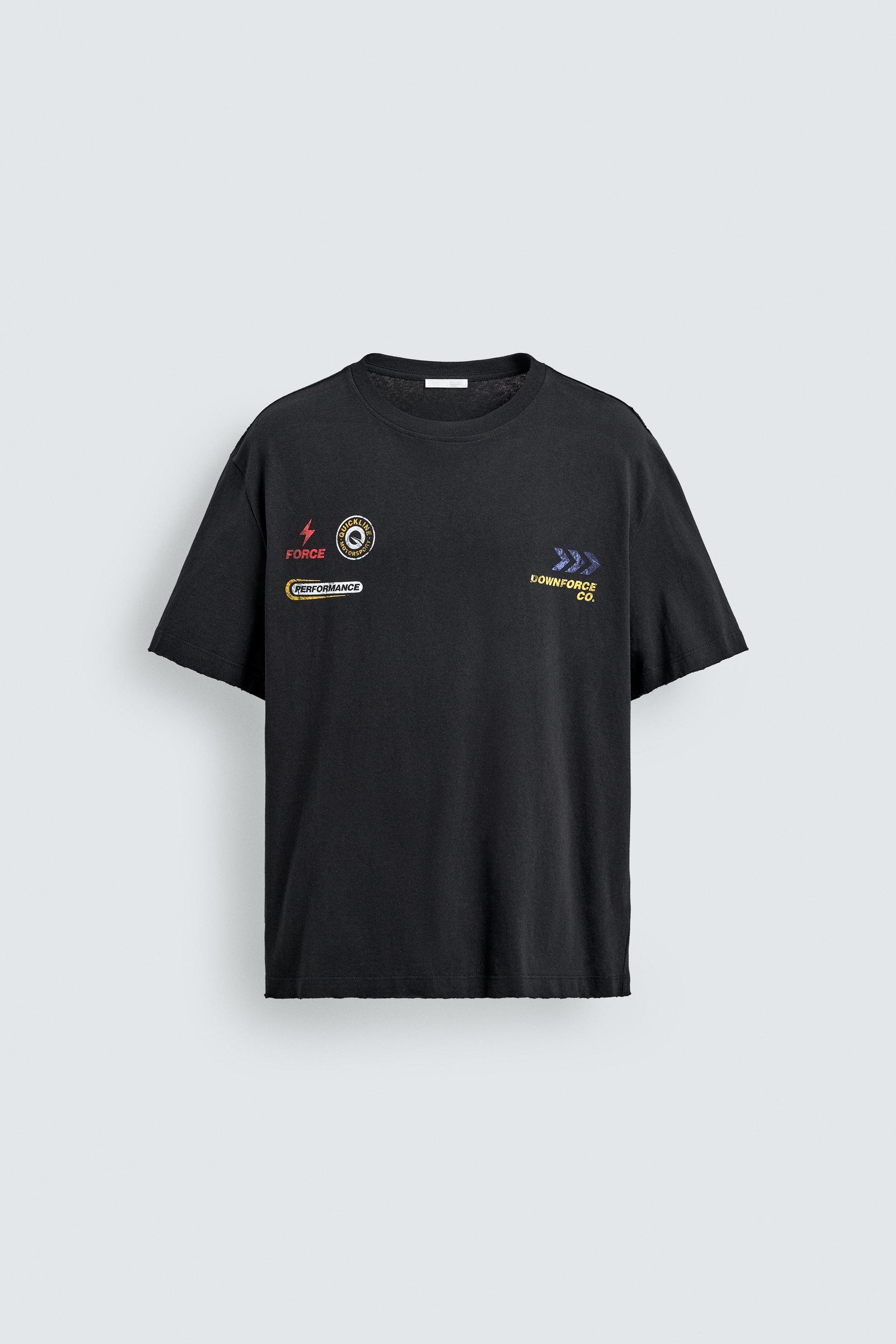 WASHED GRAPHIC T-SHIRT by ZARA