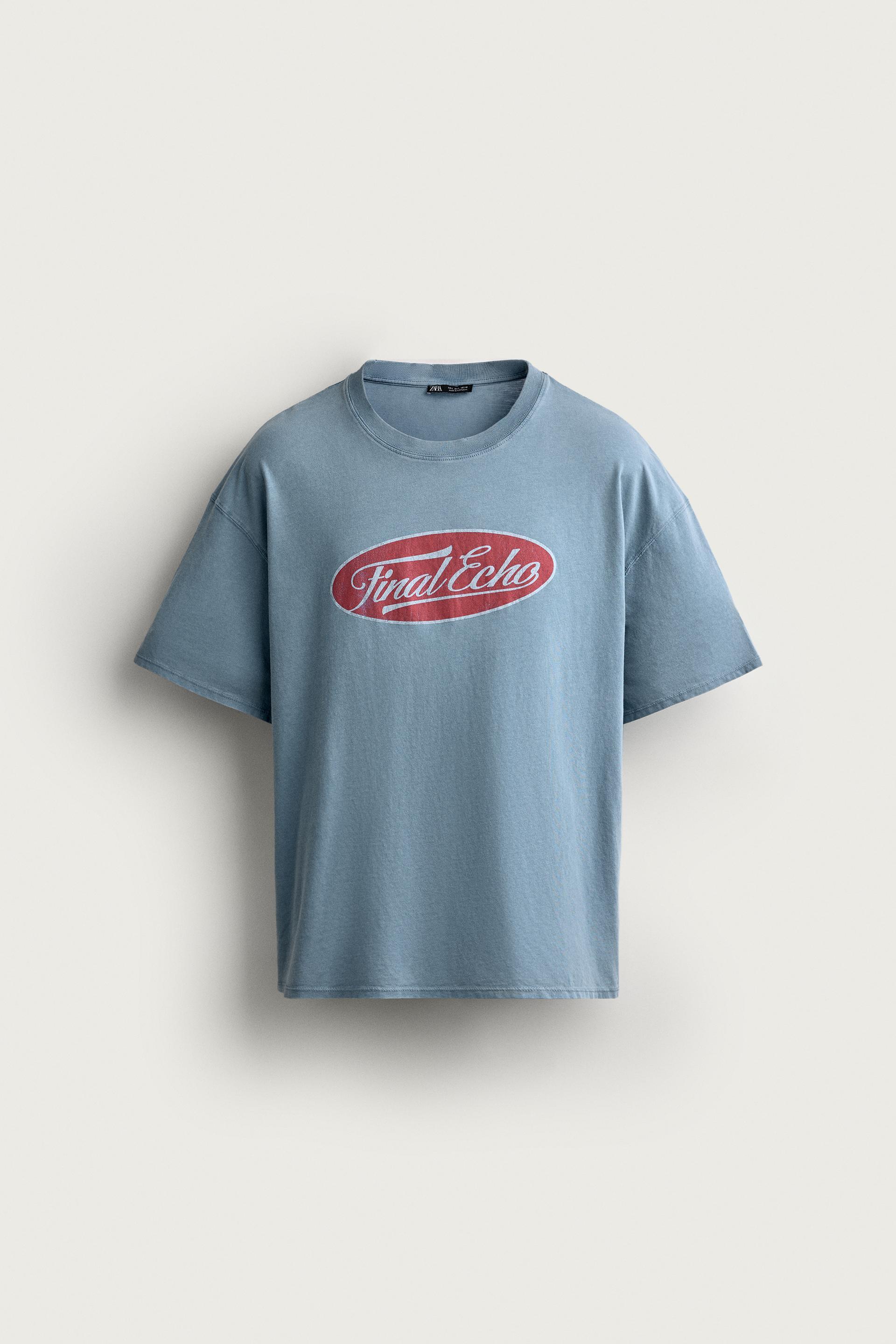 WASHED GRAPHIC T-SHIRT by ZARA