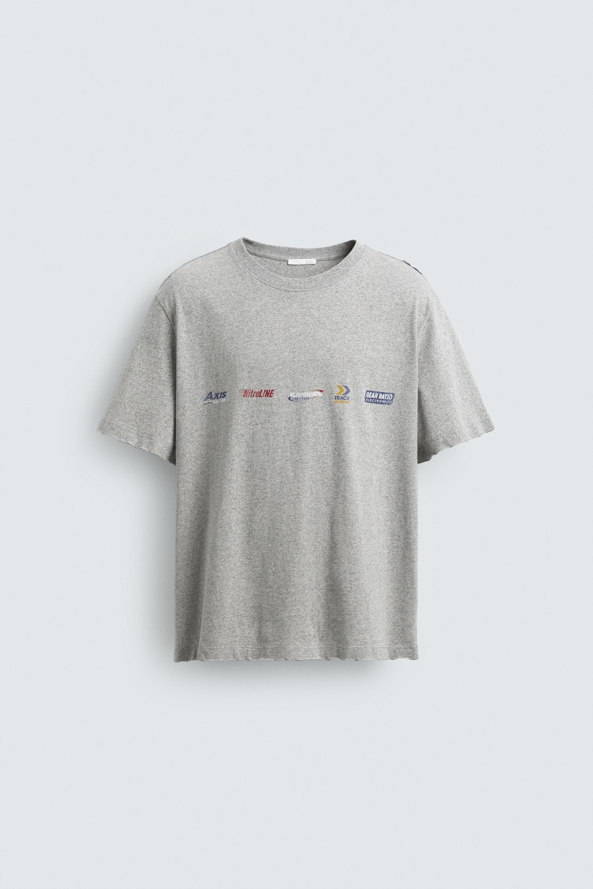 WASHED GRAPHIC T-SHIRT by ZARA