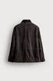 WASHED SUEDE LEATHER JACKET by ZARA WASHED SUEDE LEATHER JACKET by ZARA