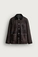 WASHED SUEDE LEATHER JACKET by ZARA WASHED SUEDE LEATHER JACKET by ZARA