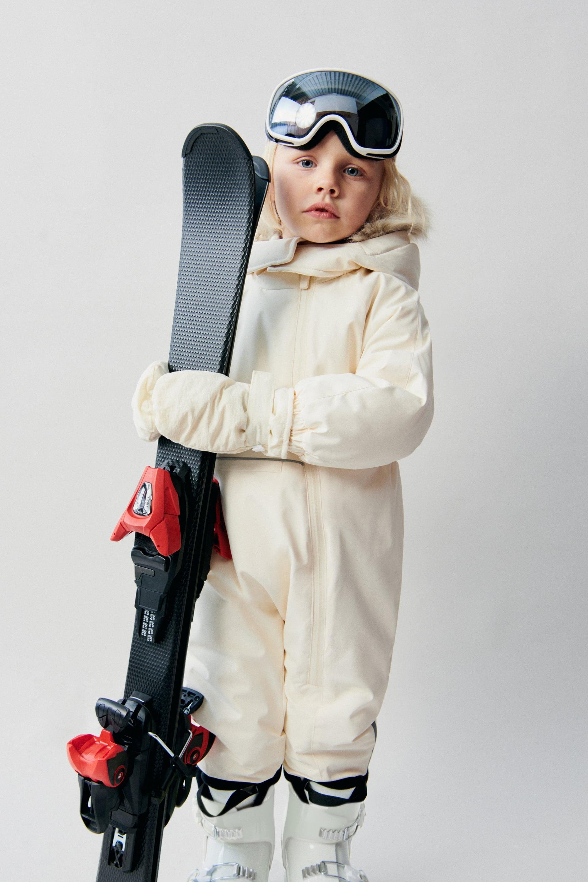 WATER REPELLENT AND WIND PROTECTION HOODED SNOW SUIT SKI COLLECTION by ZARA
