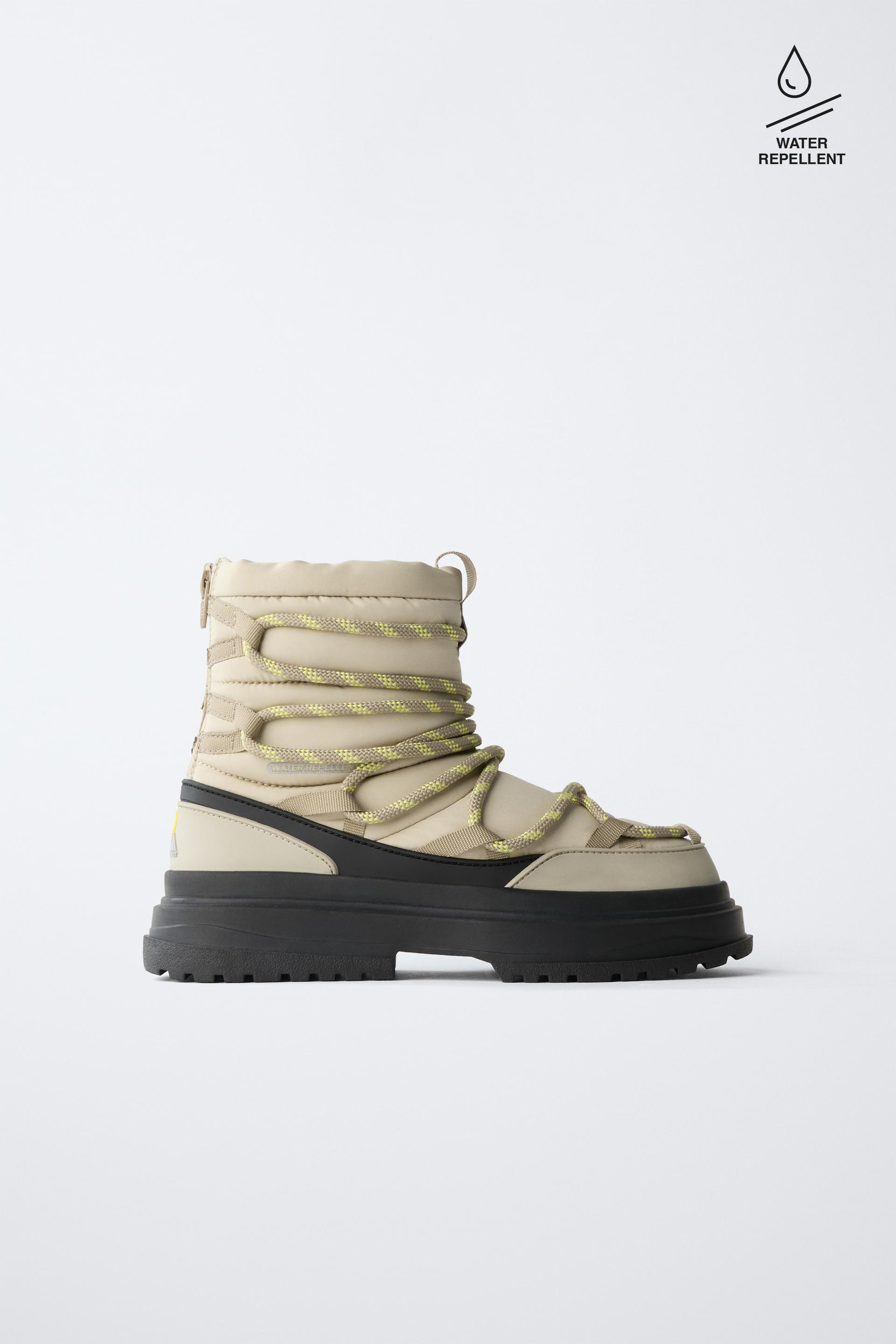 WATER REPELLENT BOOTS by ZARA
