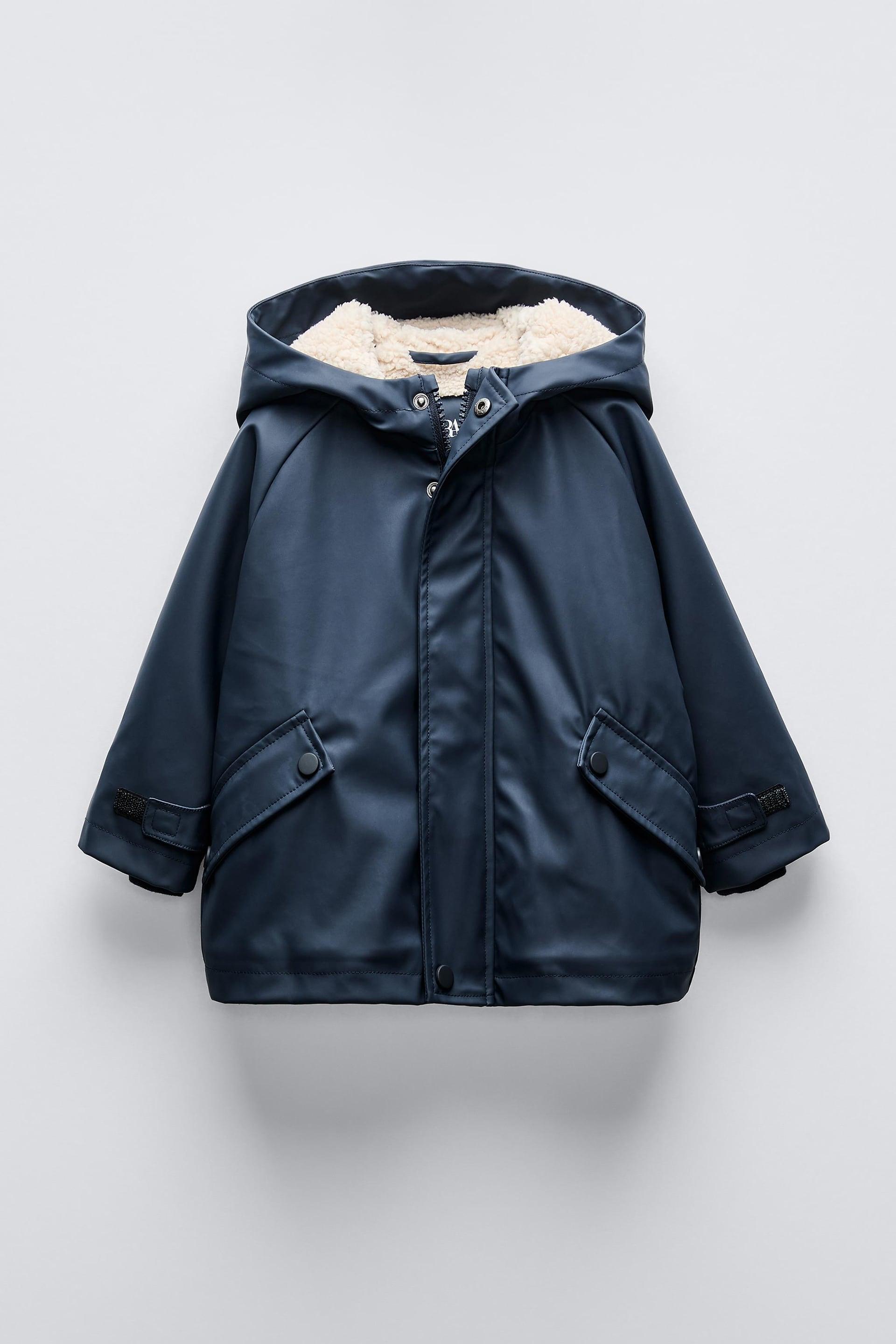 WATER REPELLENT LINED RAINCOAT by ZARA