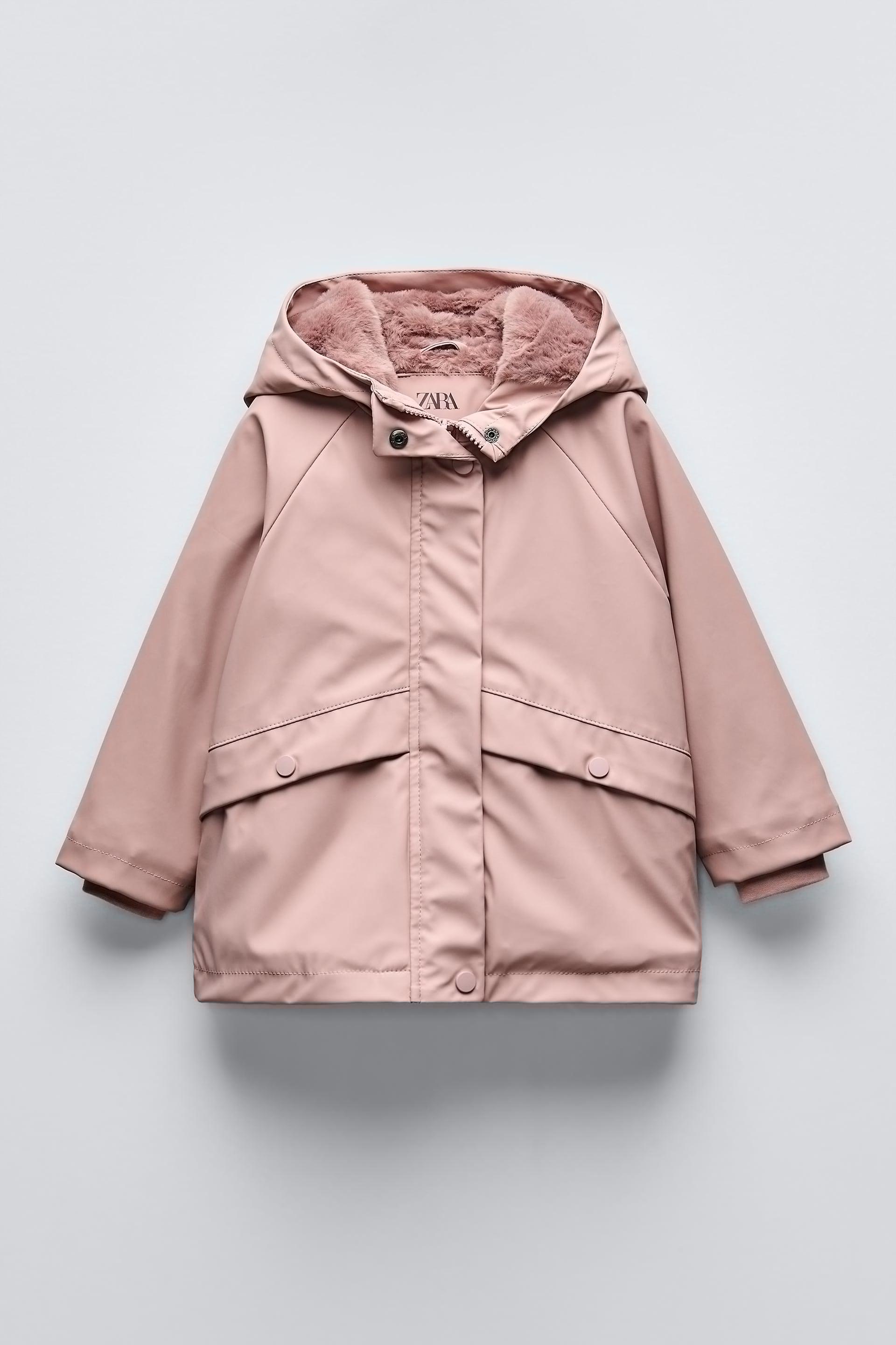 WATER REPELLENT LINED RAINCOAT by ZARA