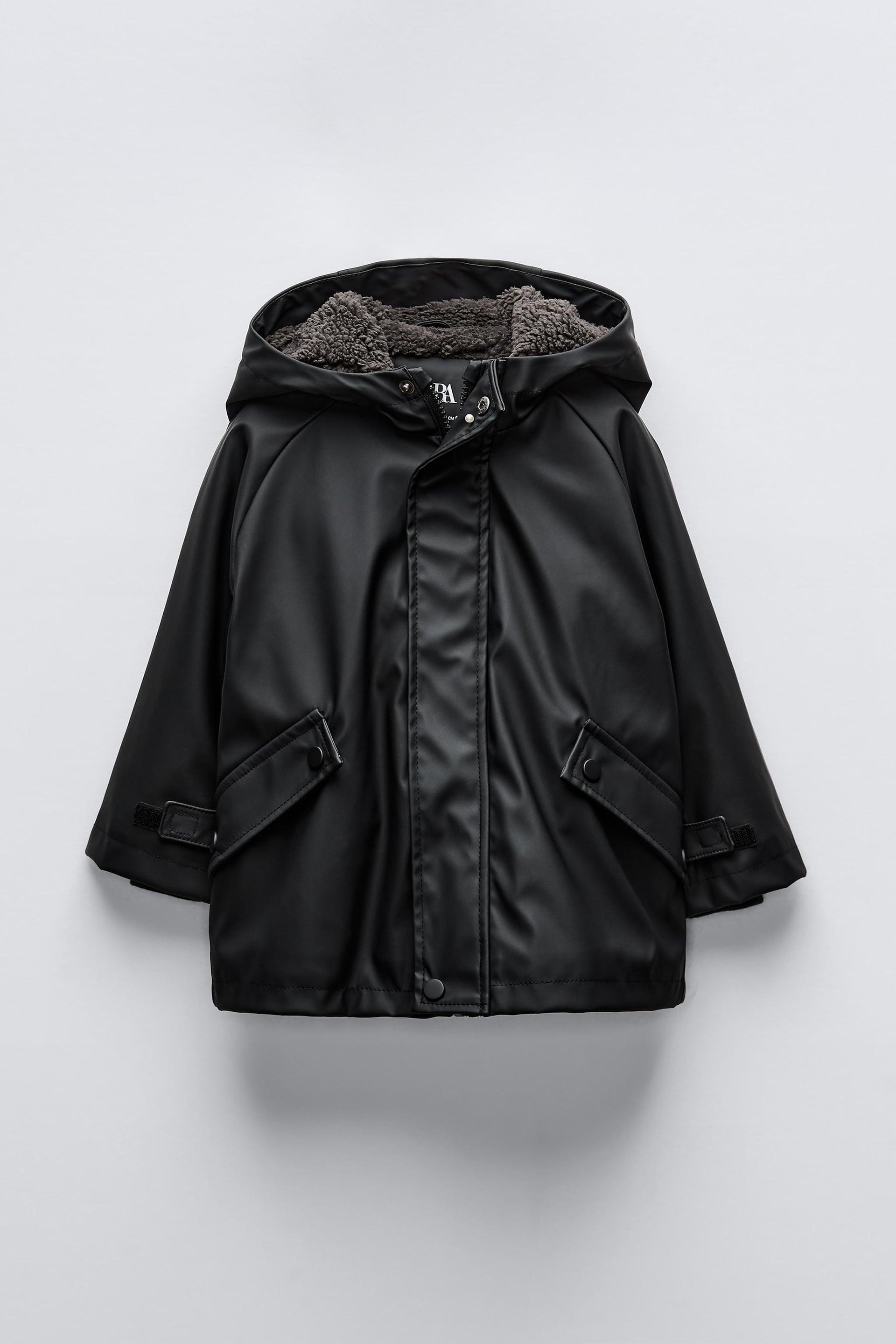 WATER REPELLENT LINED RAINCOAT by ZARA