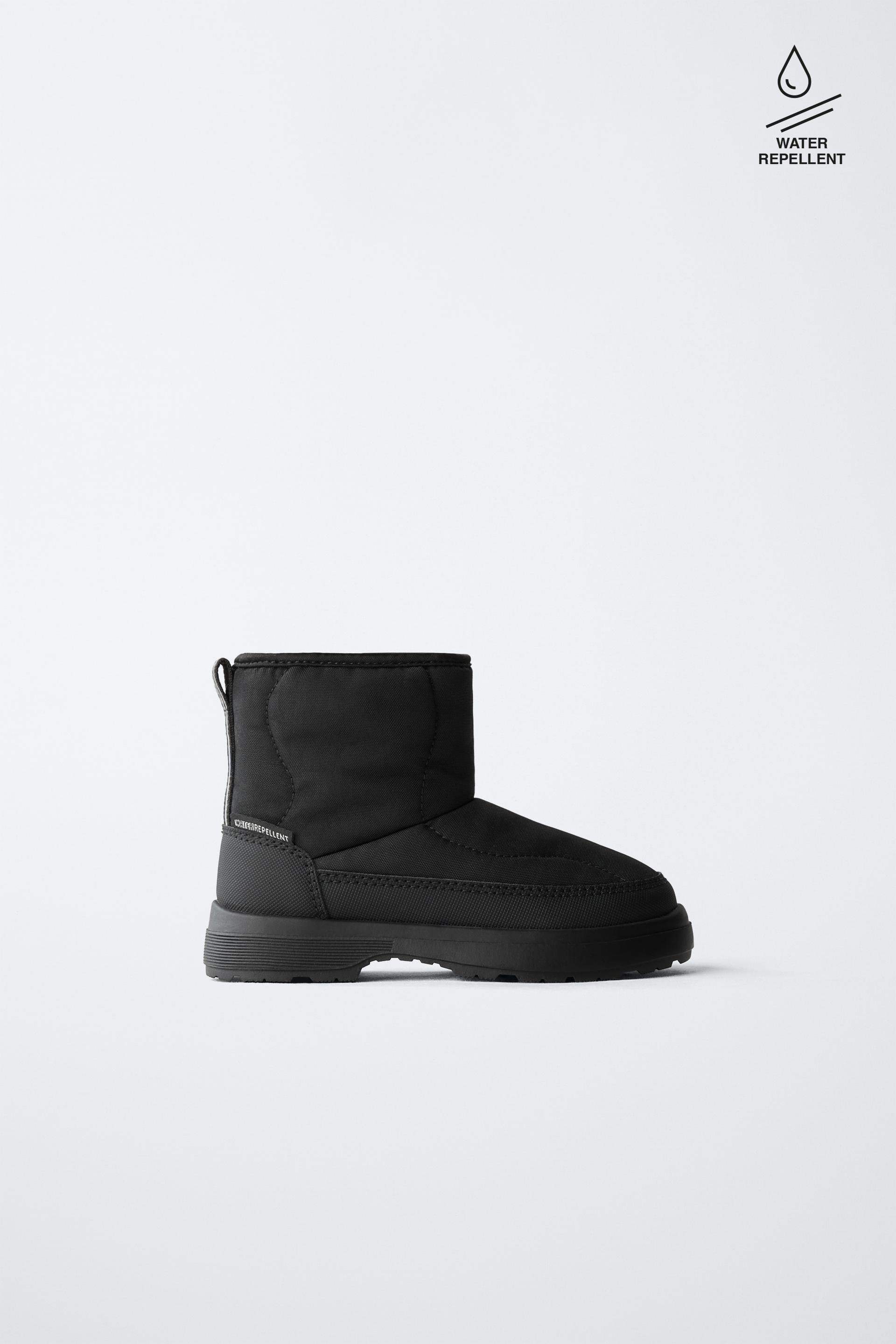 WATER REPELLENT NYLON BOOT by ZARA