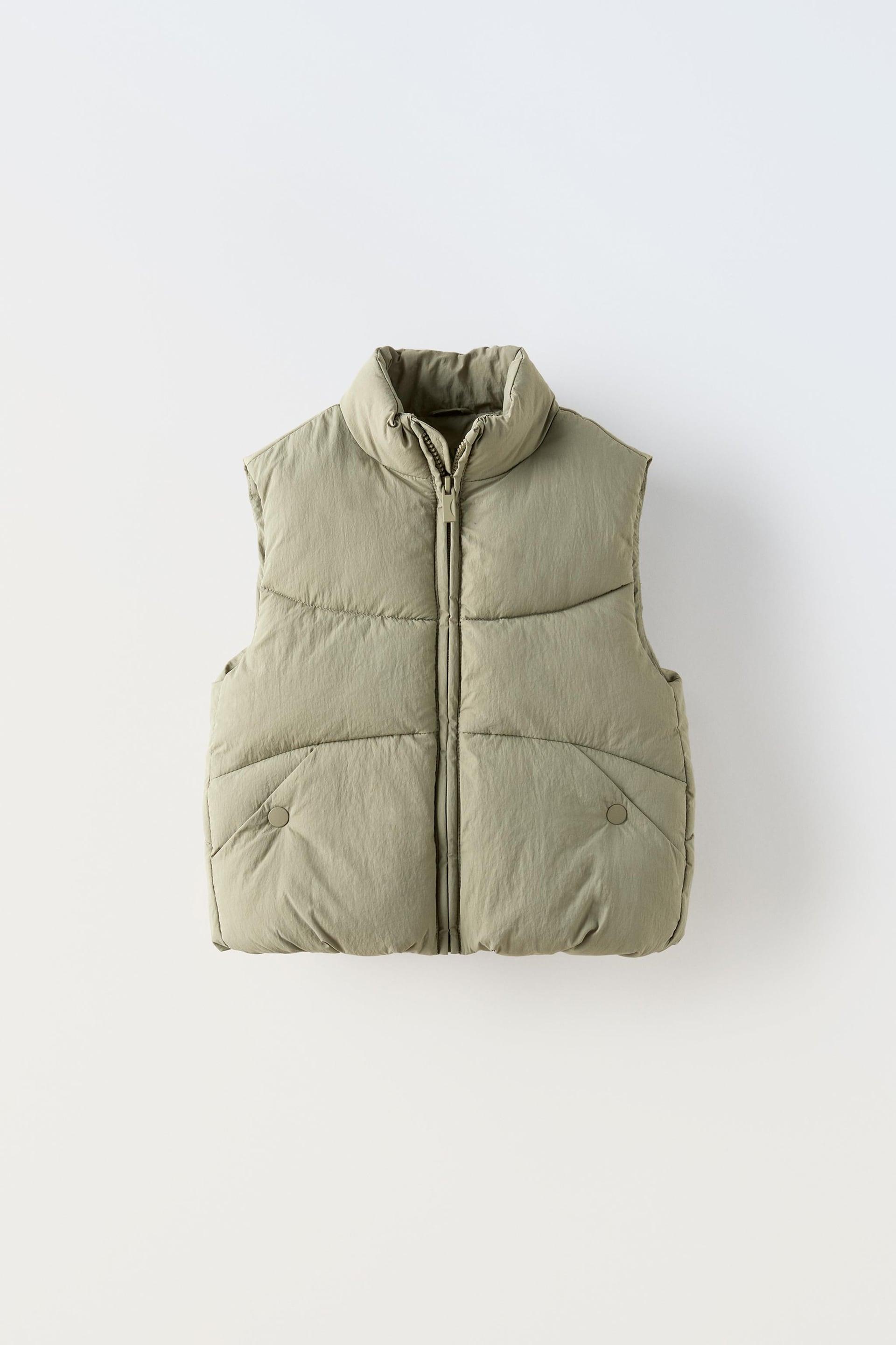 WATER REPELLENT PUFFER VEST by ZARA