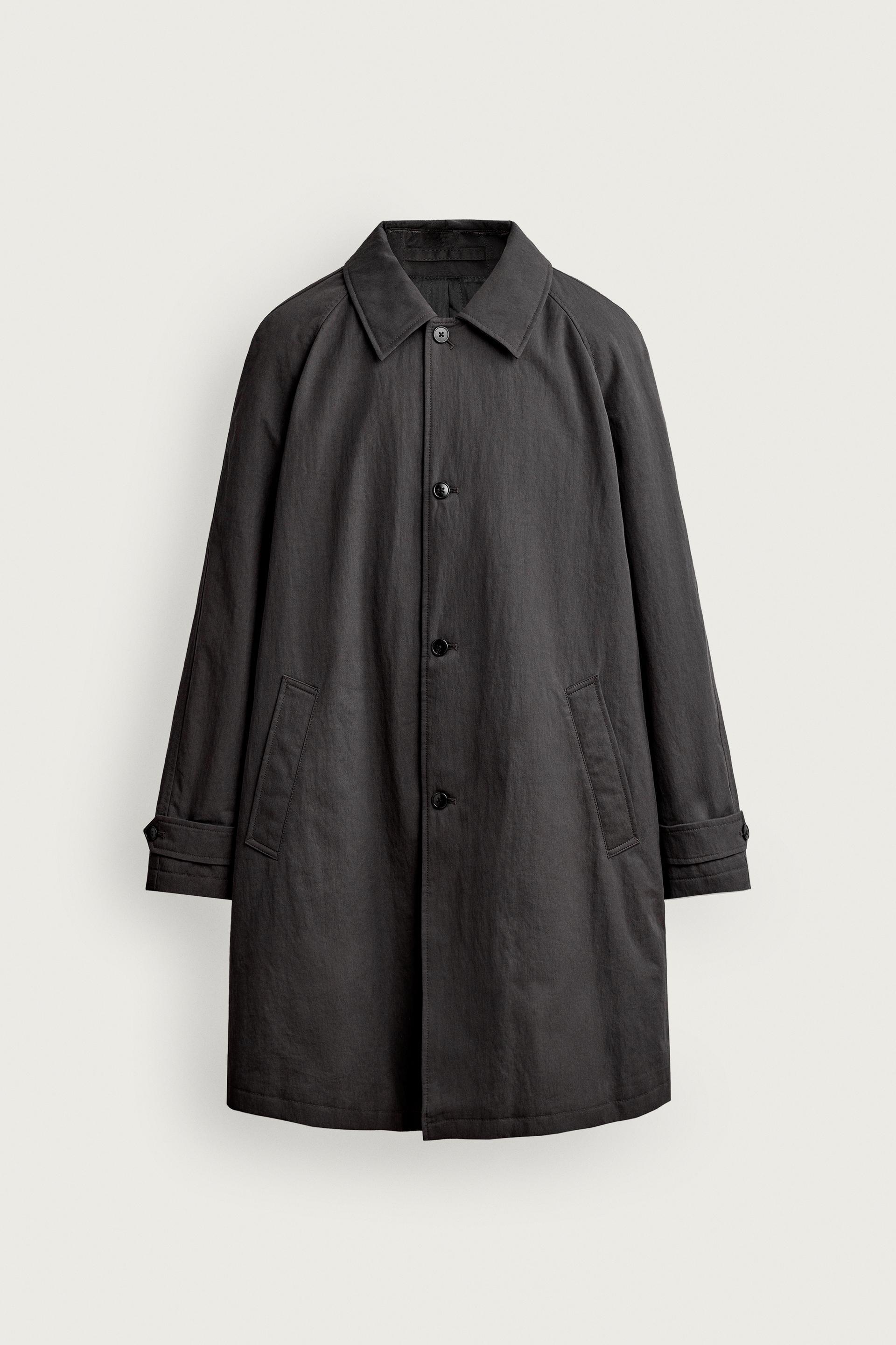 WATER-REPELLENT REGULAR FIT TRENCH COAT by ZARA