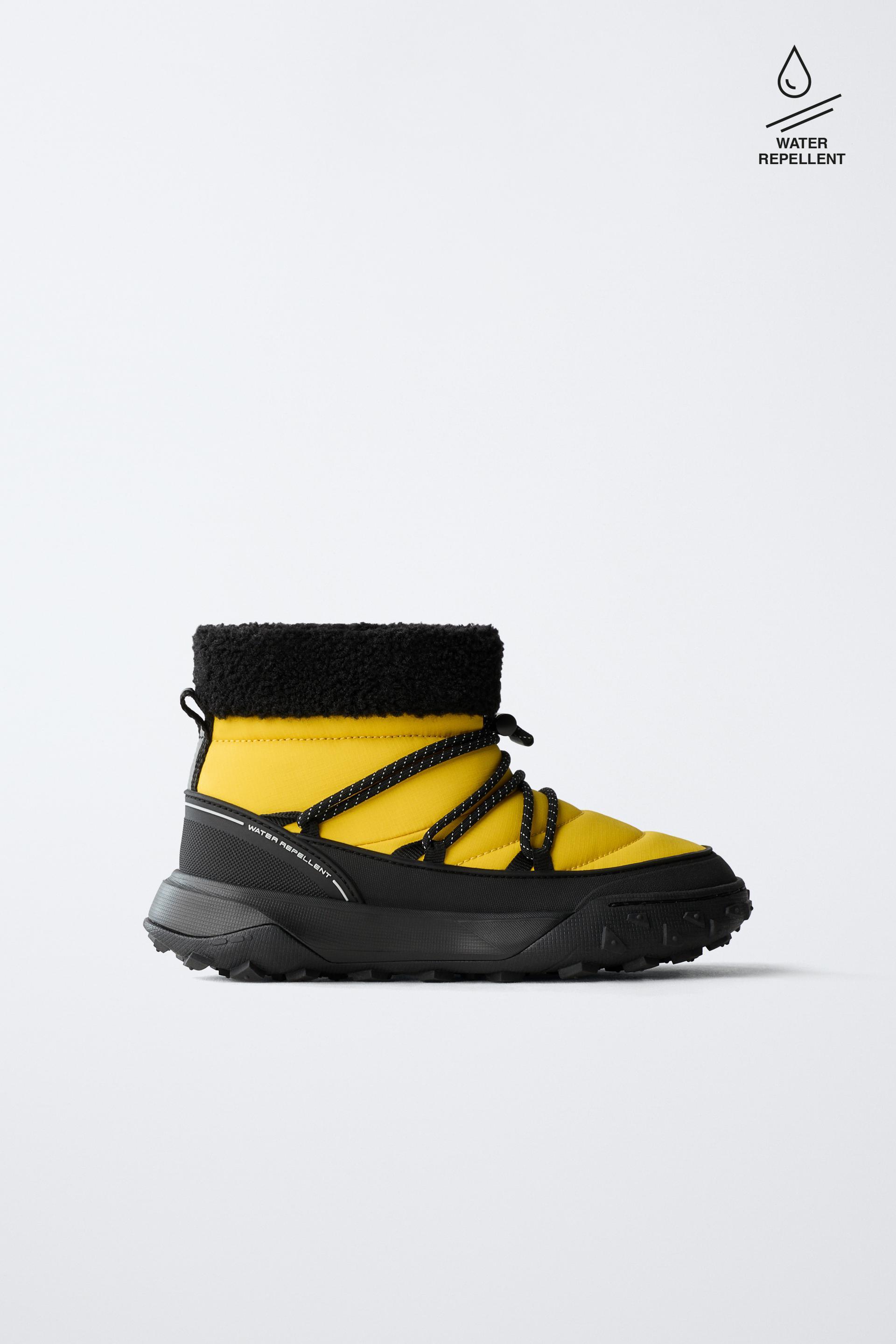 WATER REPELLENT SNOW BOOTS by ZARA