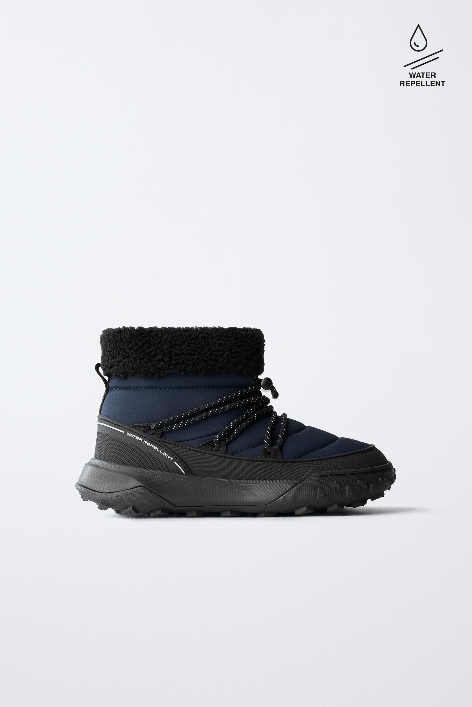 WATER REPELLENT SNOW BOOTS by ZARA