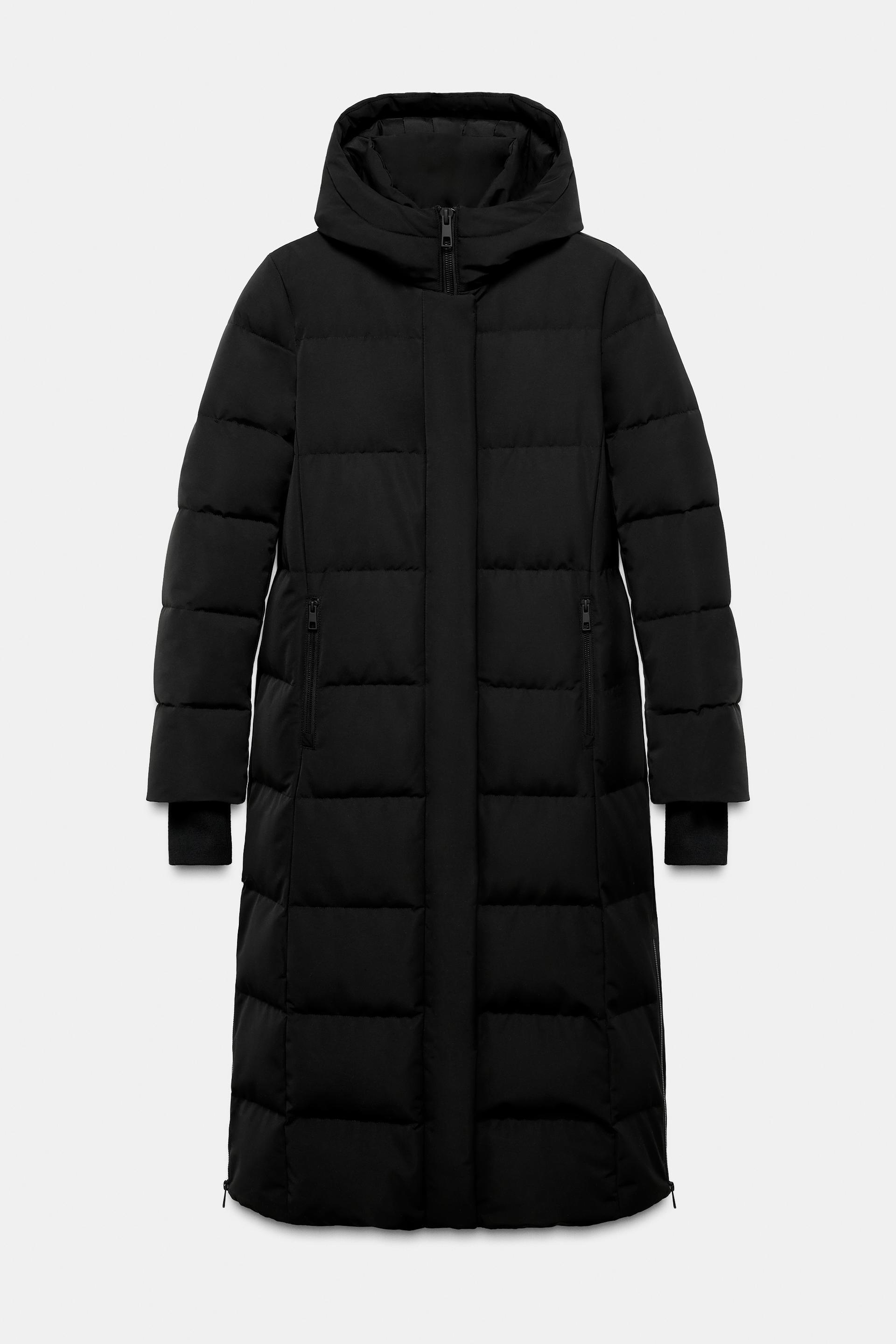WATER REPELLENT WINDPROOF 60% DOWN 40% FEATHER HOODED PARKA by ZARA