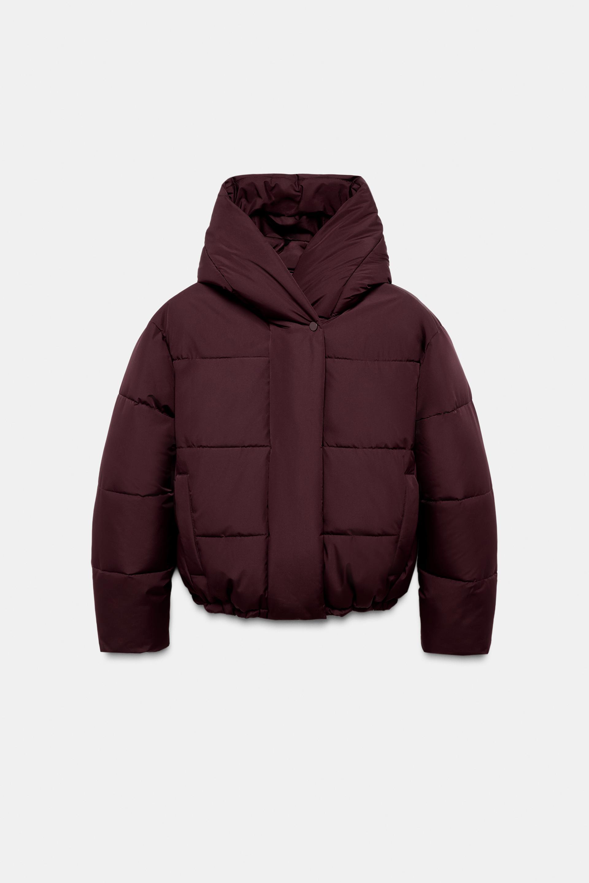 WATER REPELLENT WINDPROOF SHORT HOODIE ANORAK by ZARA