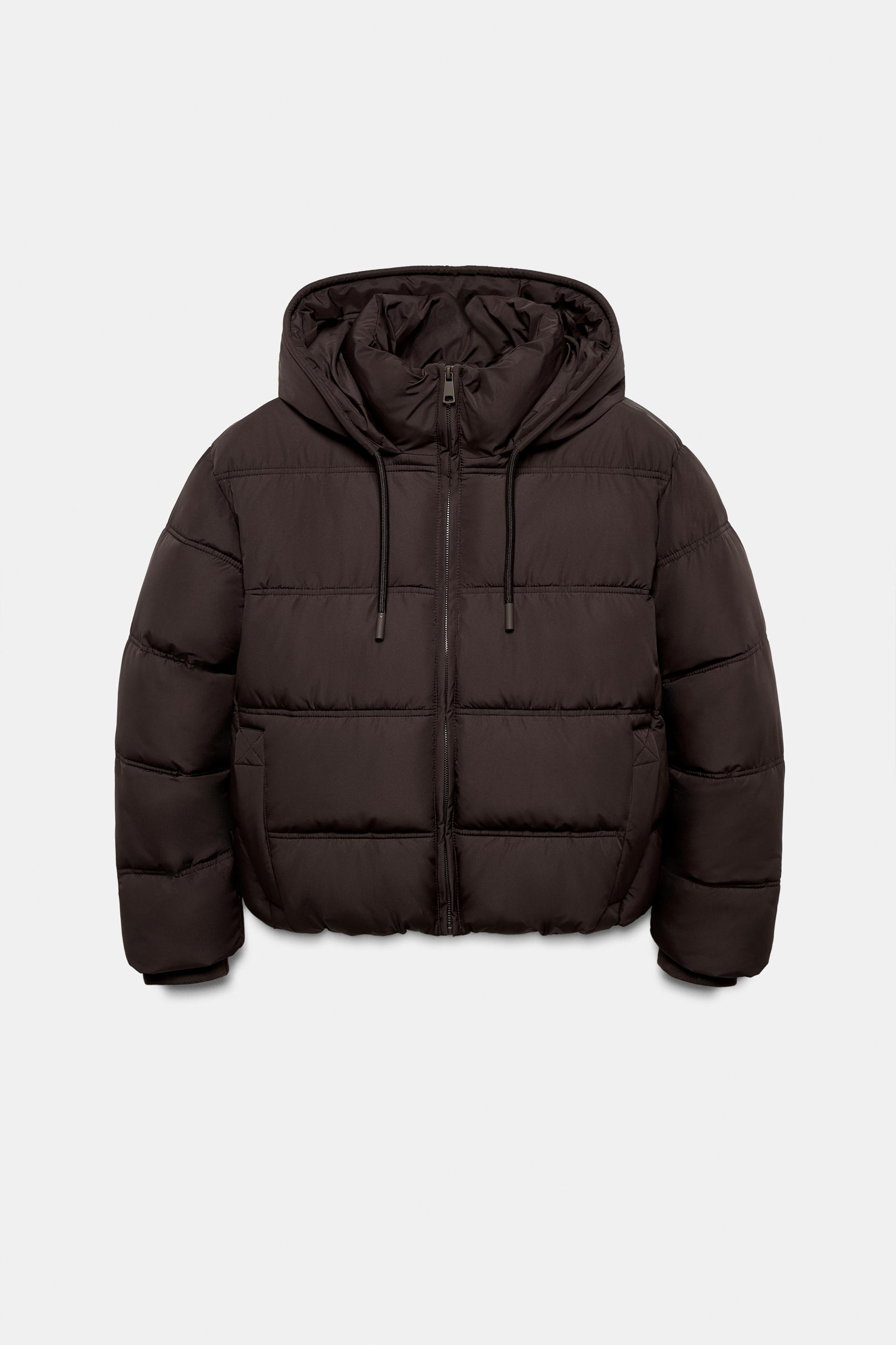 WATER REPELLENT WINDPROOF SHORT PUFFER ANORAK by ZARA