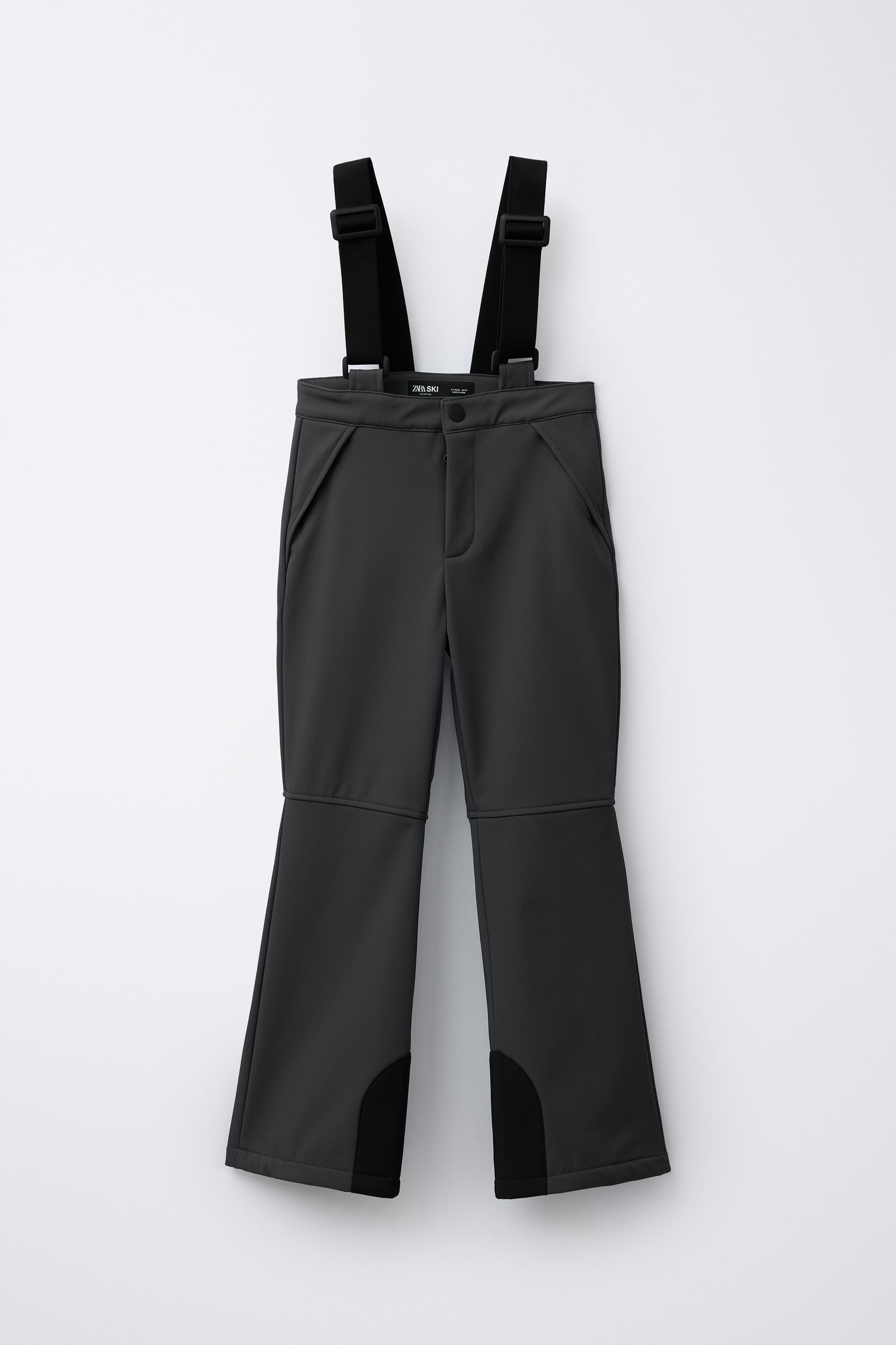WATER RESISTANT AND WINDPROOF RECCO® SYSTEM SKI COLLECTION BIB PANTS by ZARA