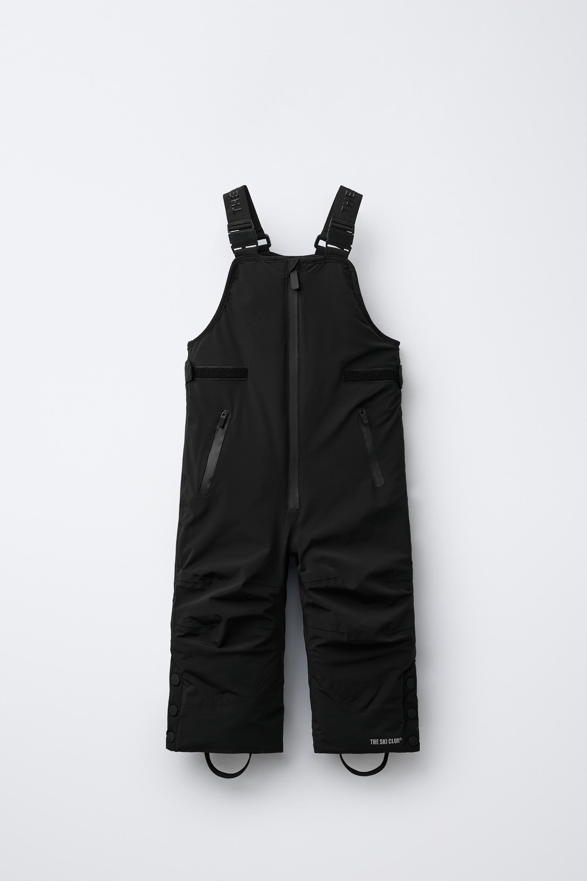 WATERPROOF AND WINDPROOF BIB OVERALLS WITH POCKETS RECCO® SYSTEM SKI COLLECTION by ZARA