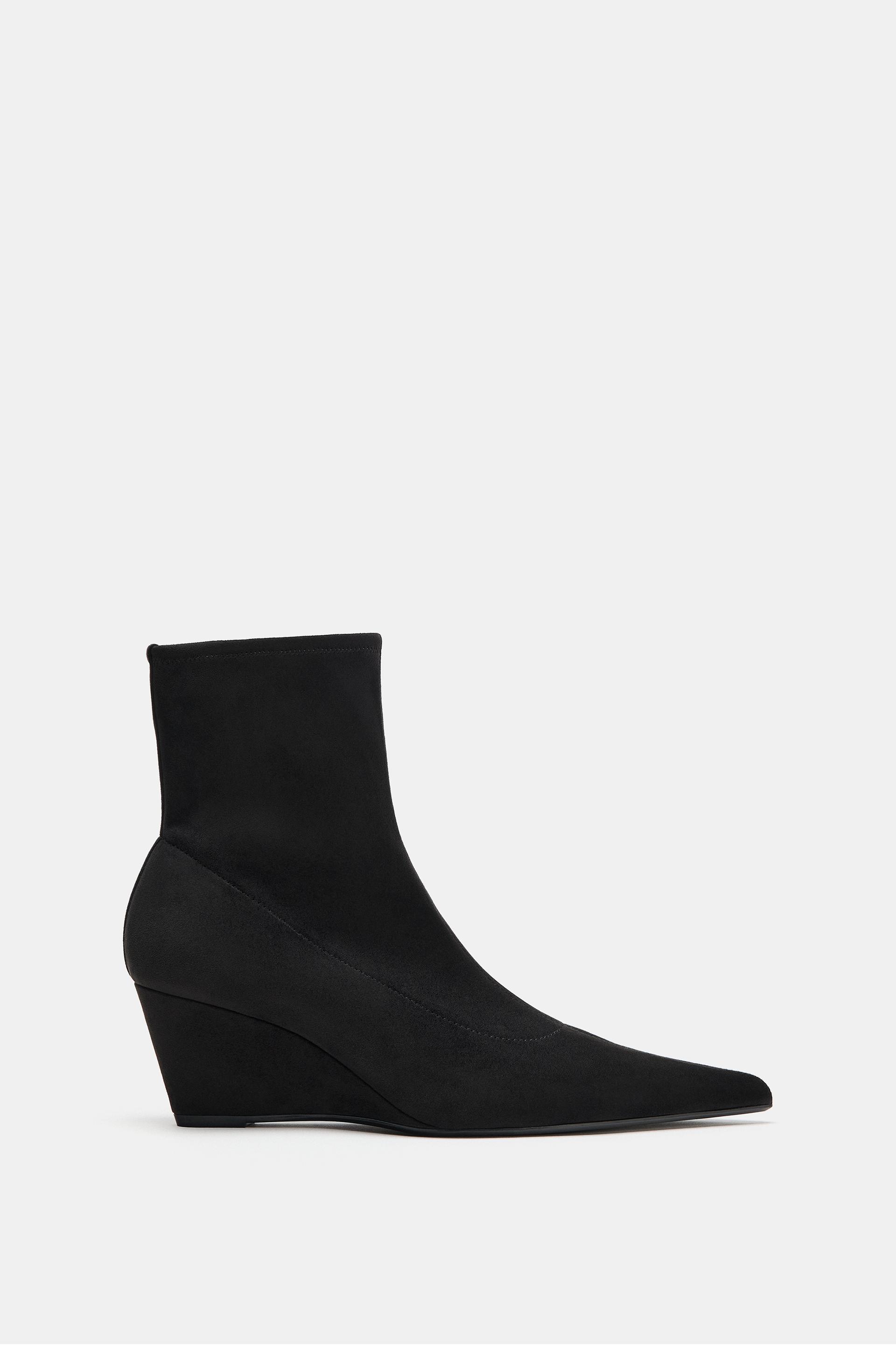 WEDGE ANKLE BOOTS by ZARA