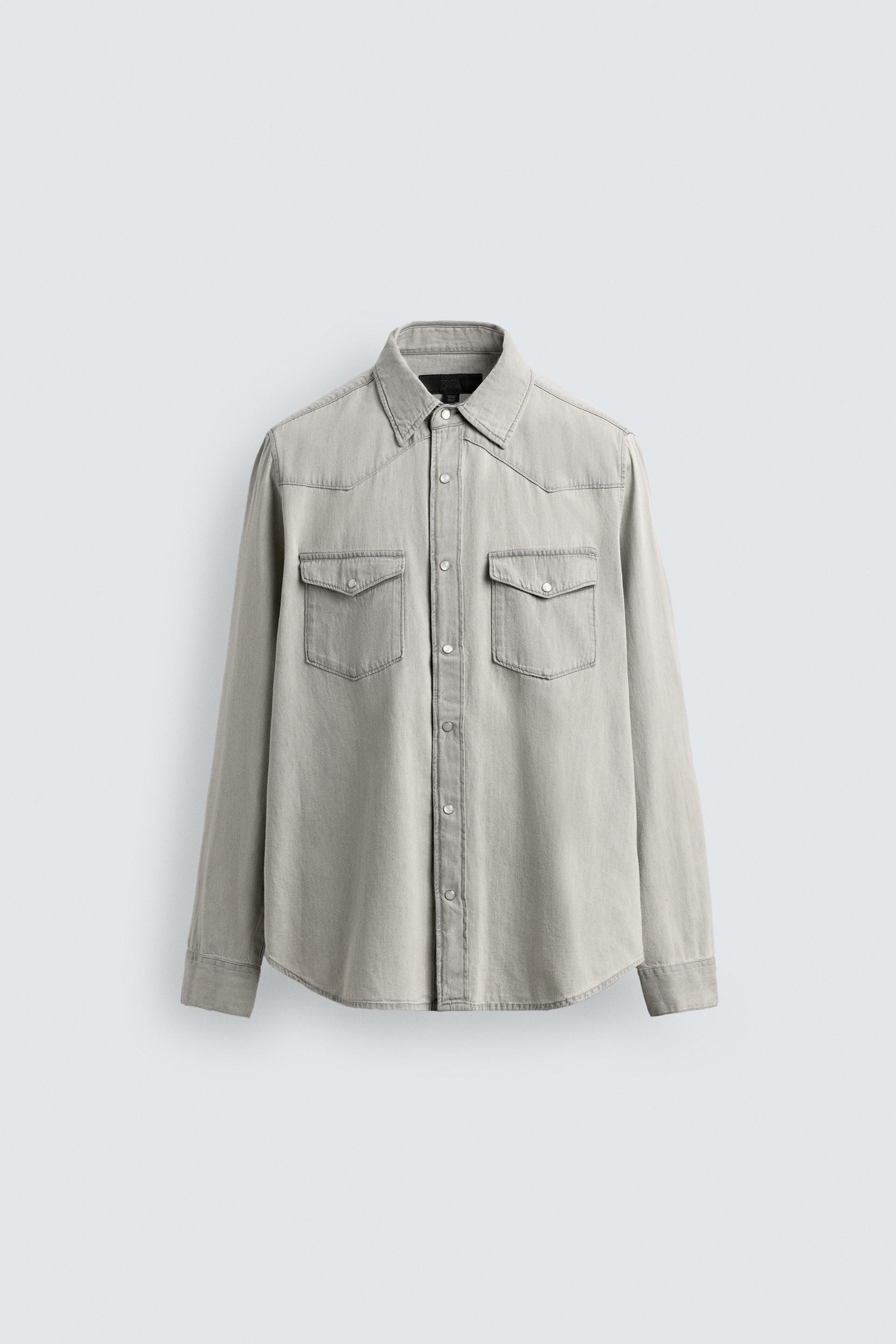 WESTERN DENIM SHIRT by ZARA