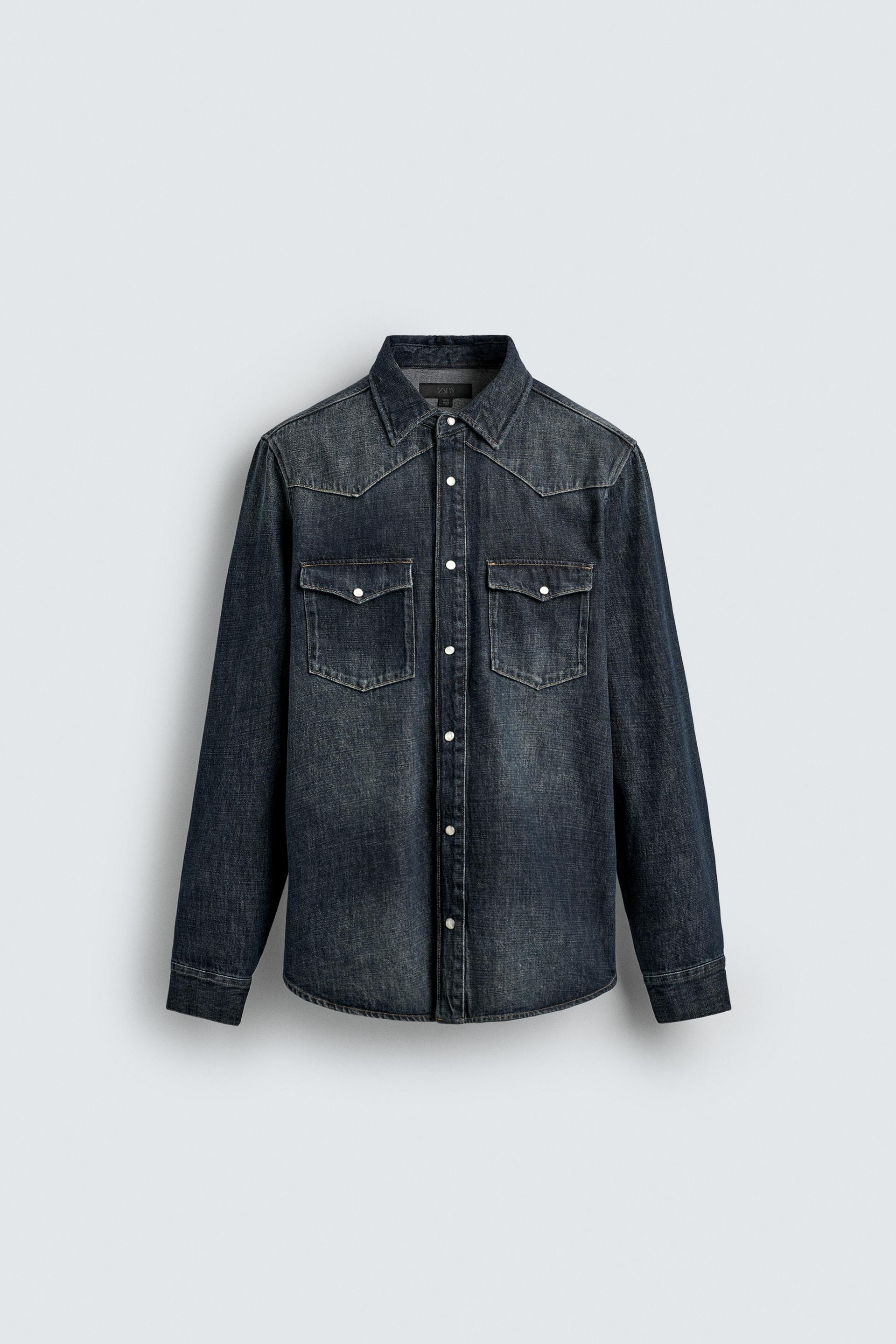 WESTERN DENIM SHIRT by ZARA