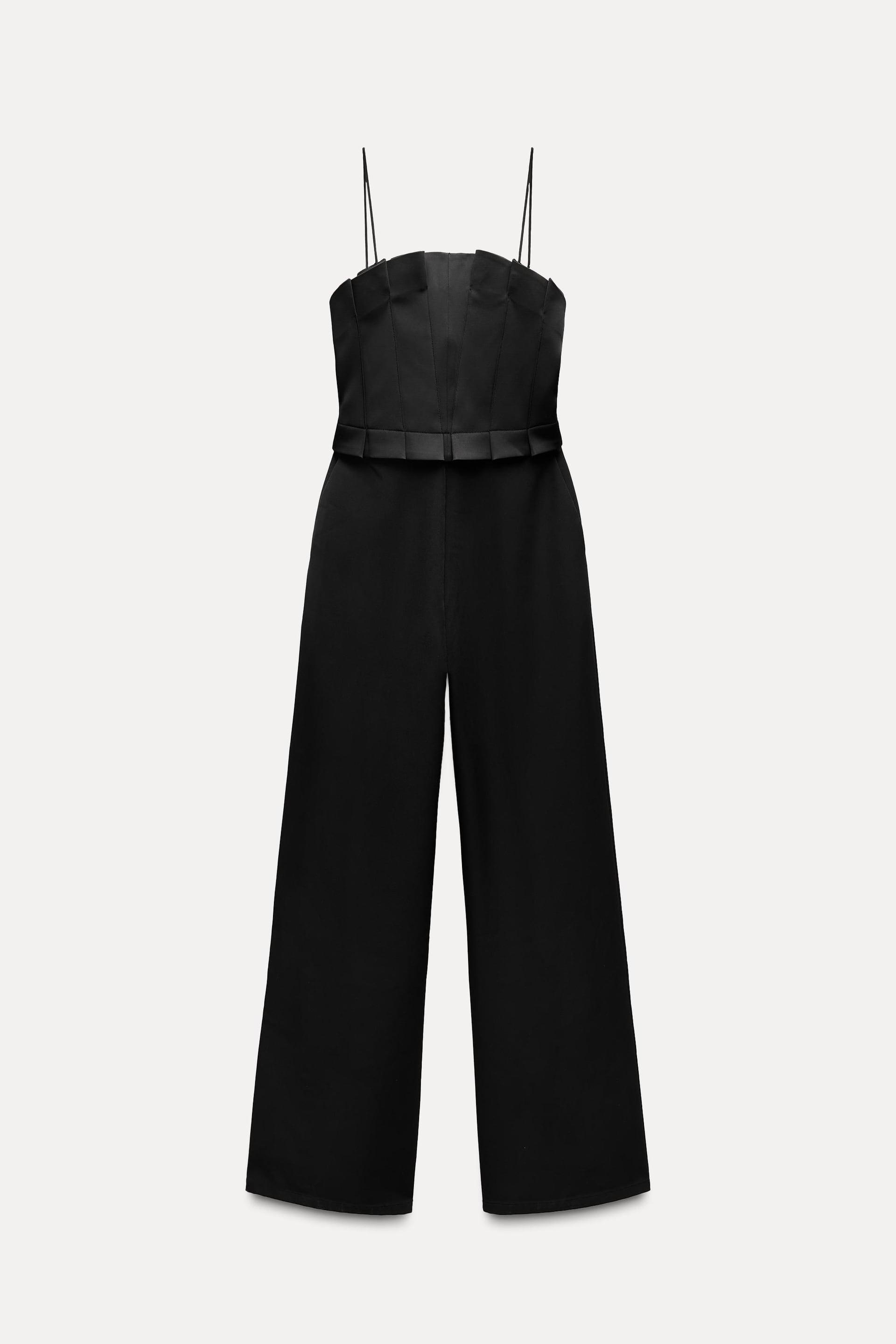 WIDE LEG CREPE JUMPSUIT by ZARA