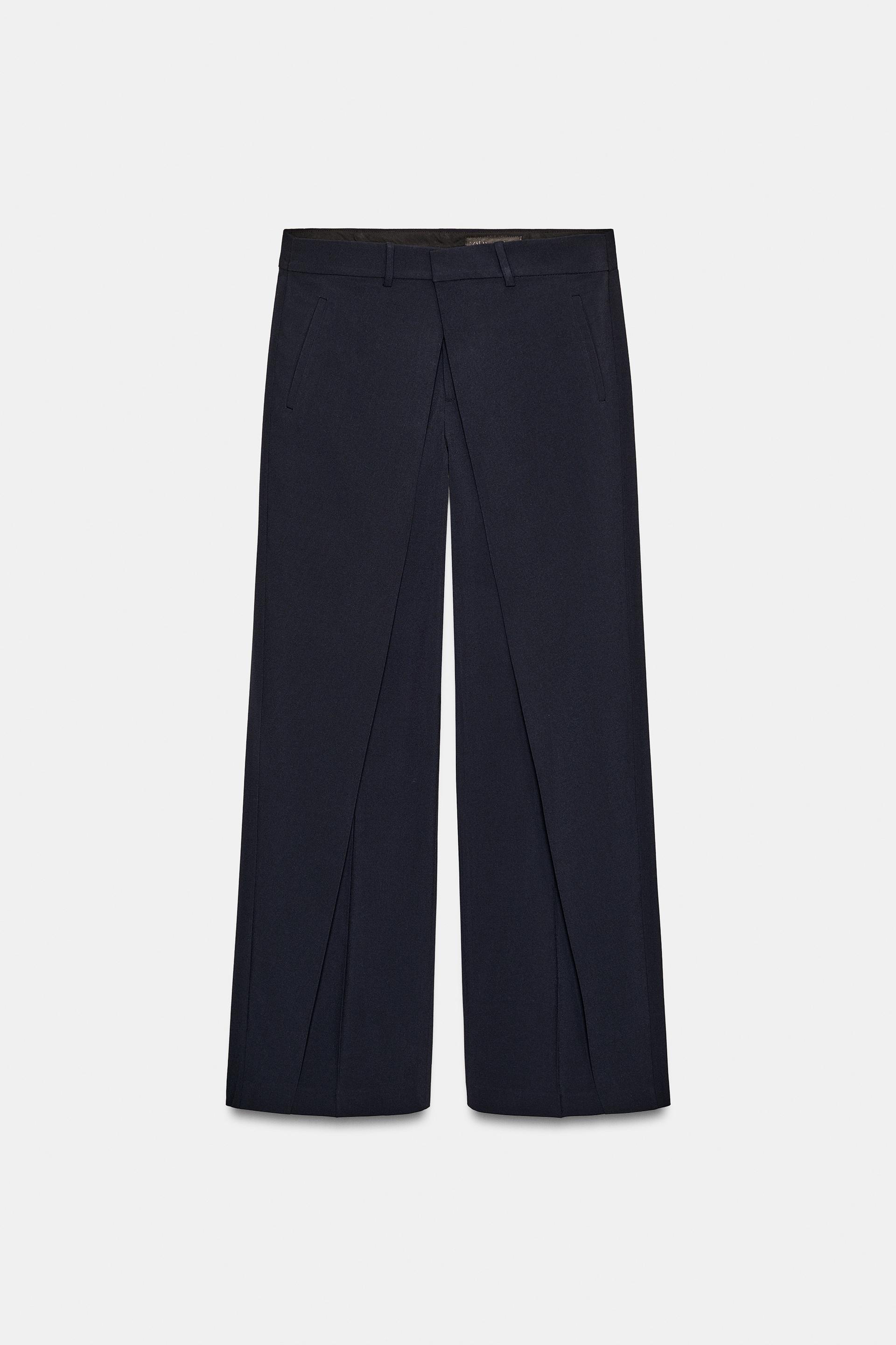 WIDE PLEATED PANTS ZW COLLECTION by ZARA