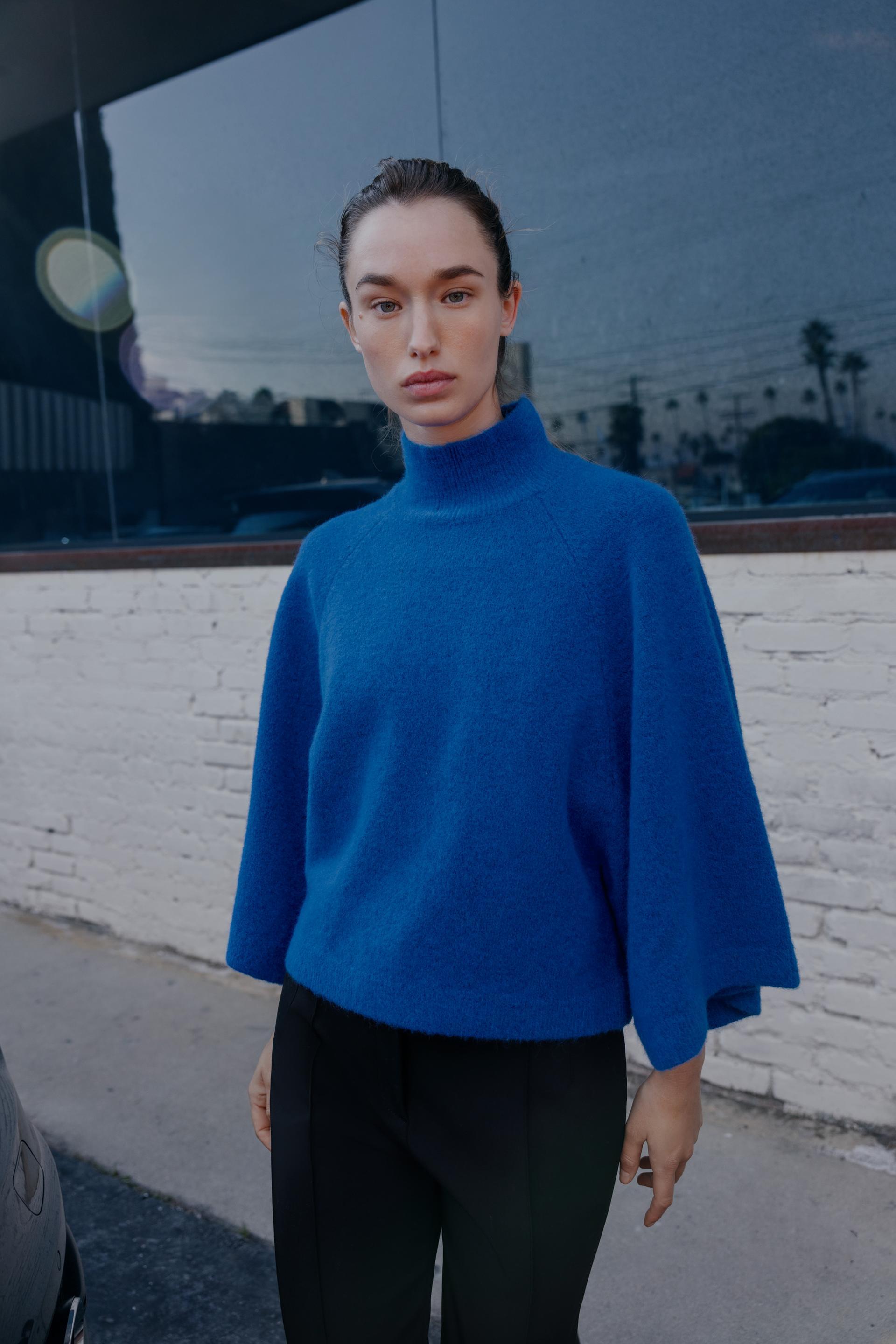 WIDE SLEEVE KNIT JUMPER by ZARA