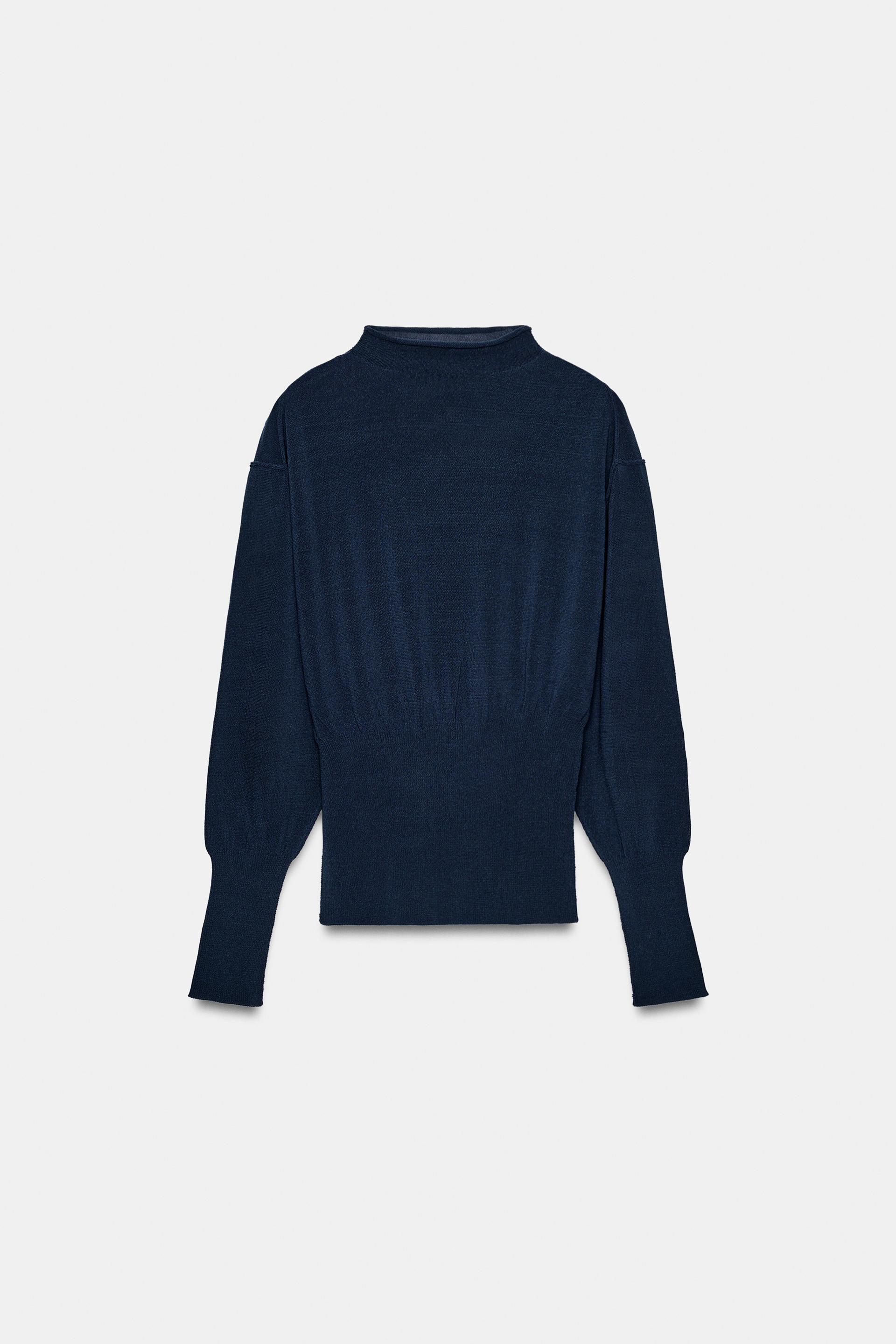 WIDE WAIST KNIT JUMPER by ZARA