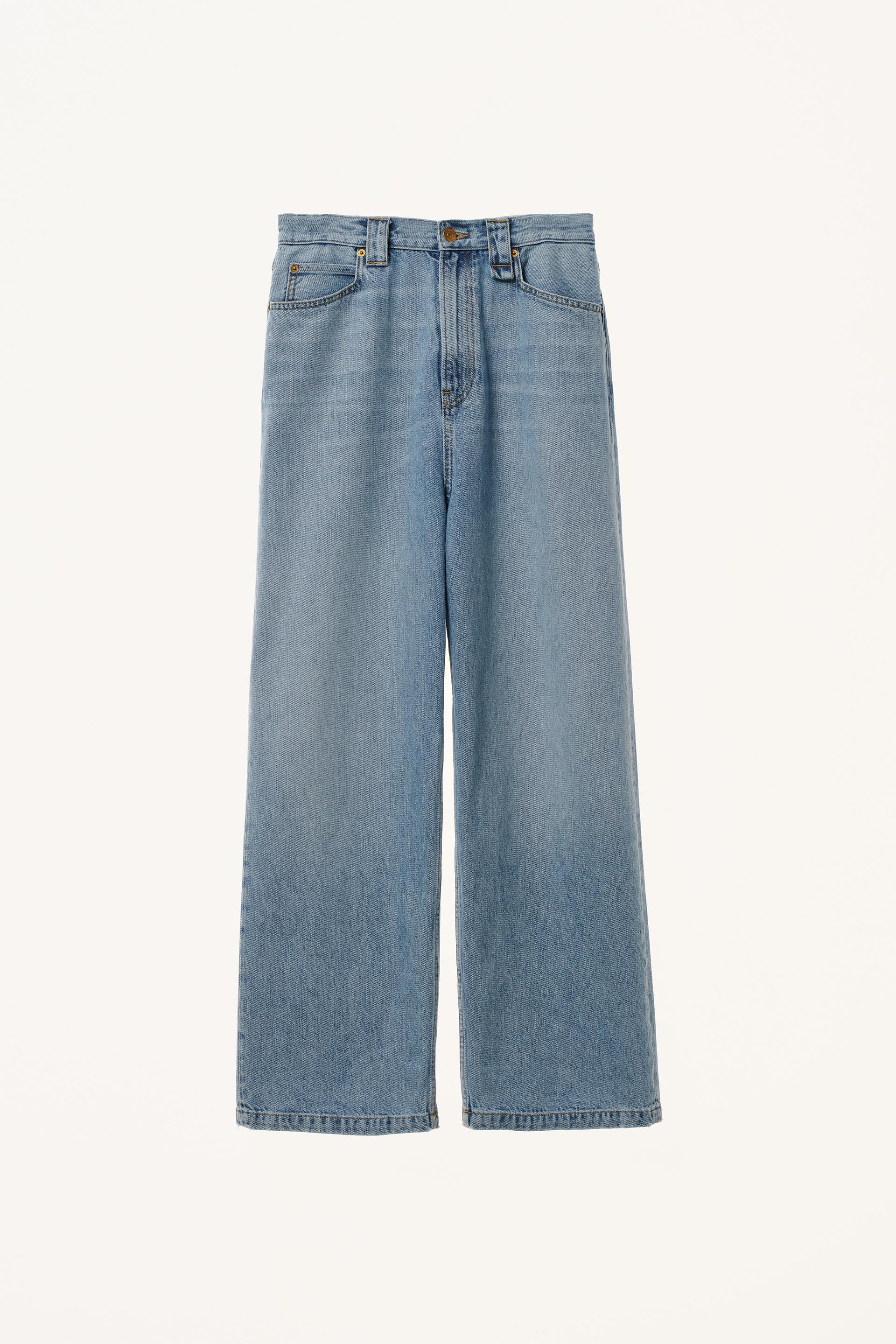 WILLY CHAVARRIA X ZARA MID-RISE WIDE LEG JEANS by ZARA