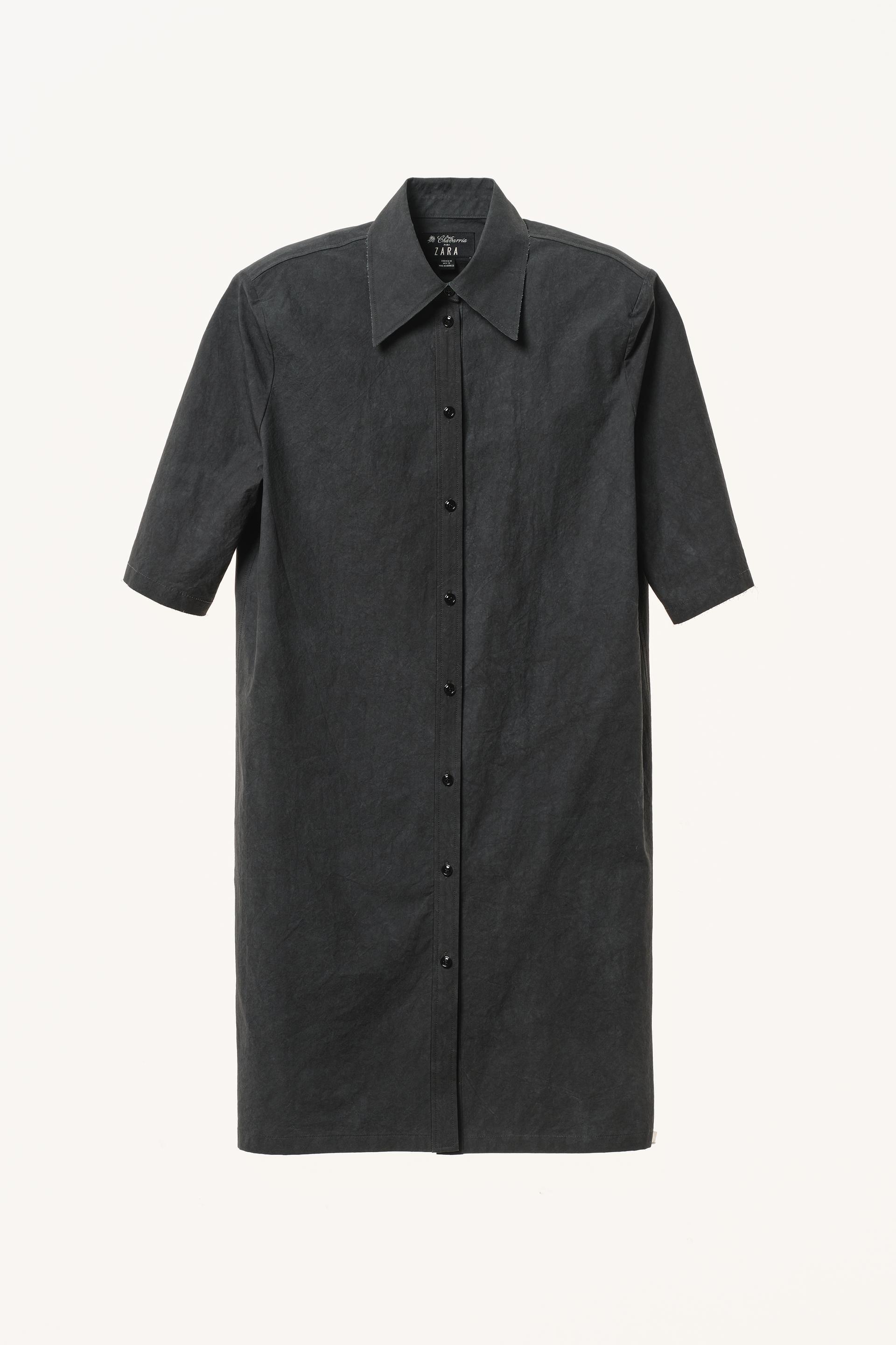 WILLY CHAVARRIA X ZARA SHOULDER PAD SHIRT DRESS by ZARA