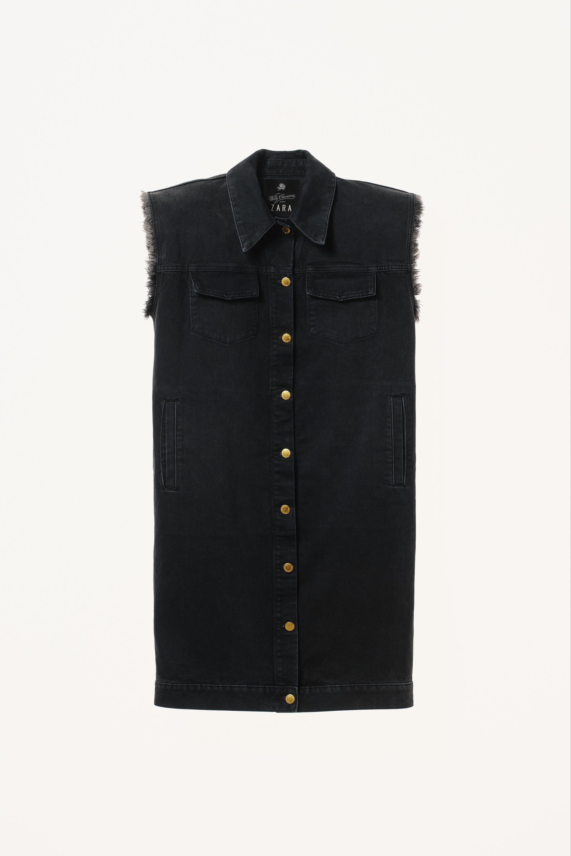 WILLY CHAVARRIA X ZARA SLEEVELESS DENIM DRESS by ZARA