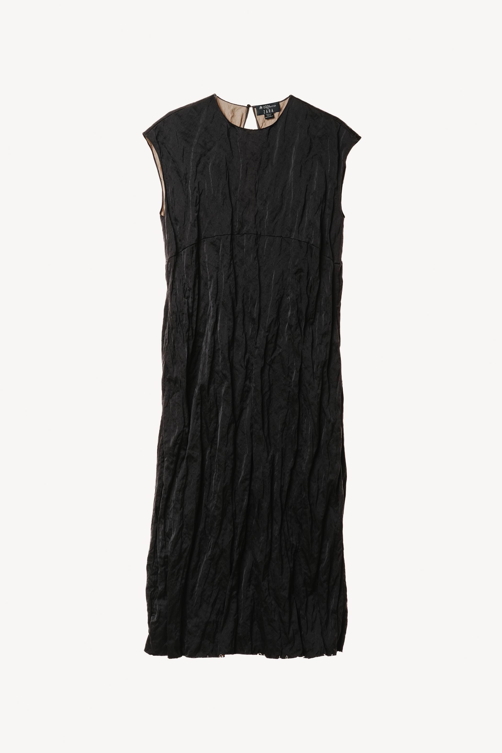 WILLY CHAVARRIA X ZARA WRINKLED MIDI DRESS by ZARA