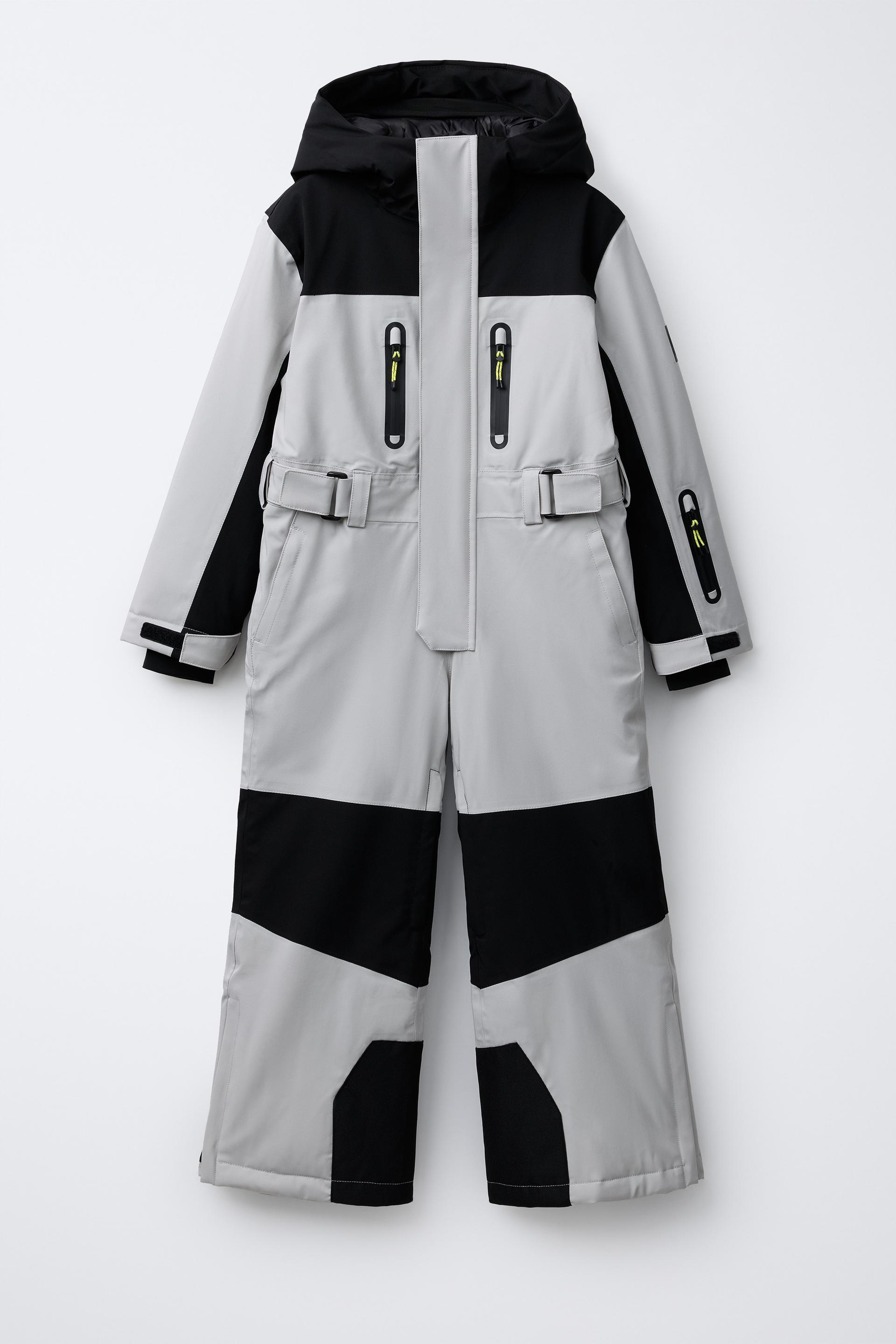 WINDPROOF AND WATER RESISTANT RECCO® SYSTEM SKI COLLECTION JUMPSUIT by ZARA