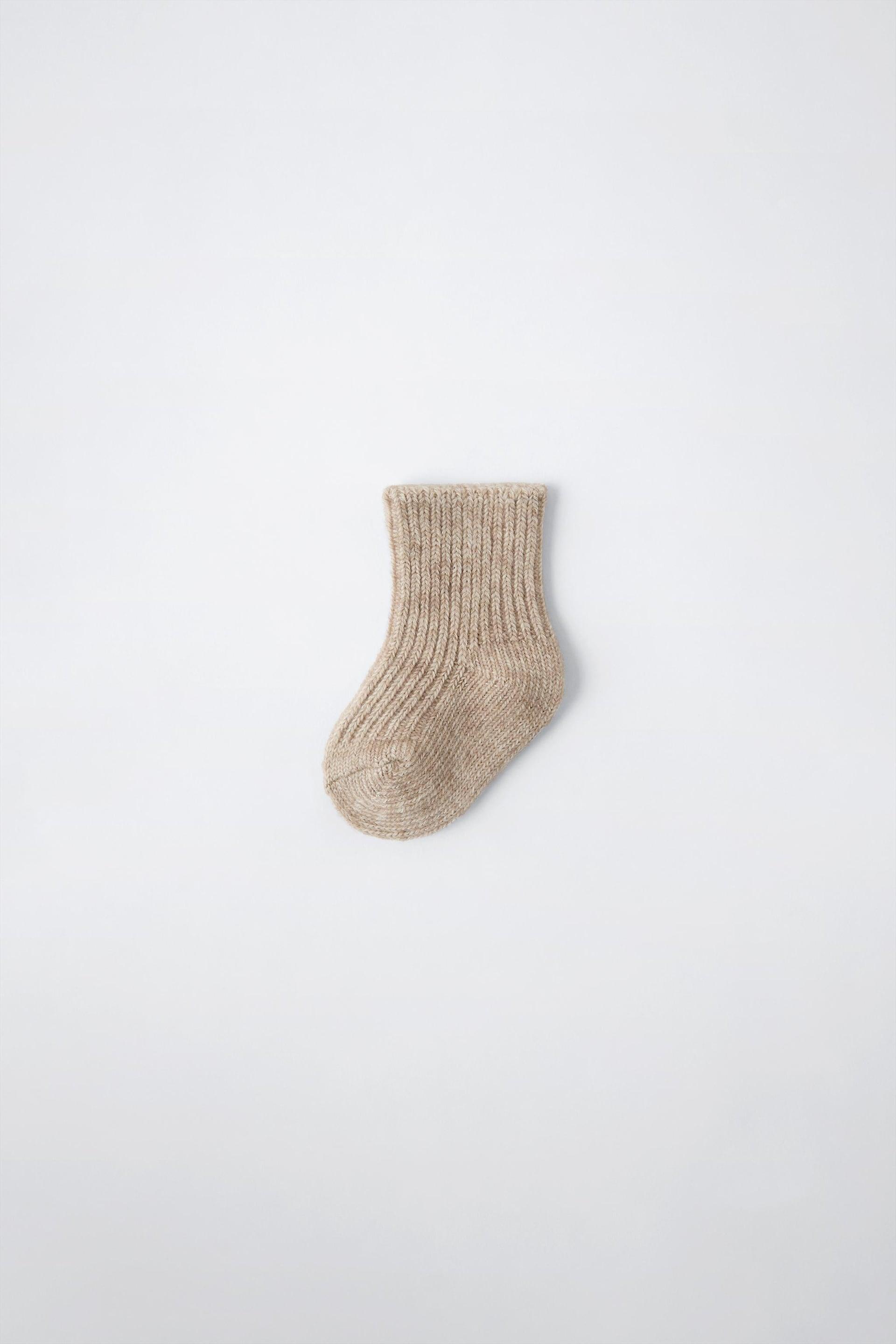 WOOL AND CASHMERE SOCKS by ZARA