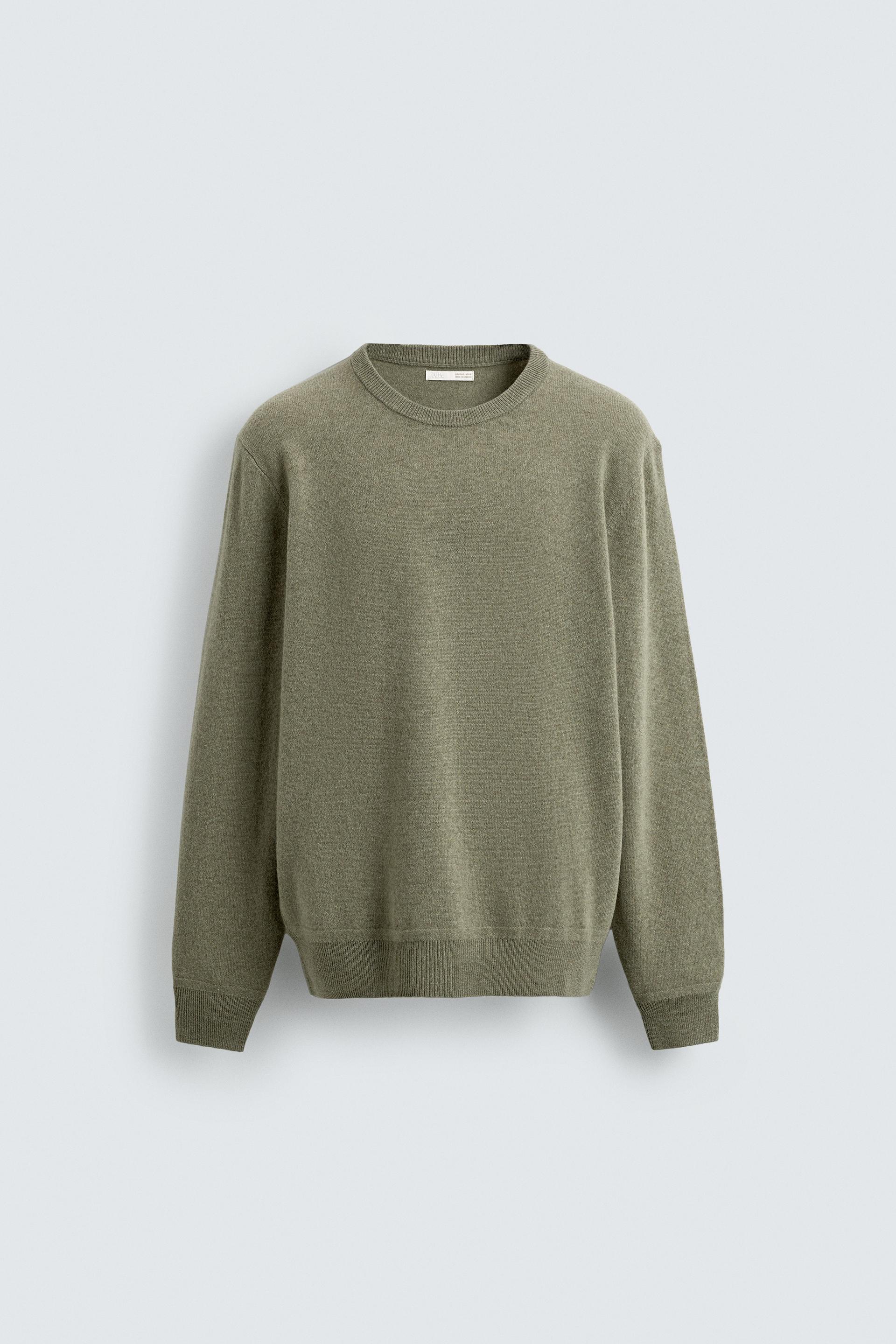 WOOL BLEND JUMPER by ZARA