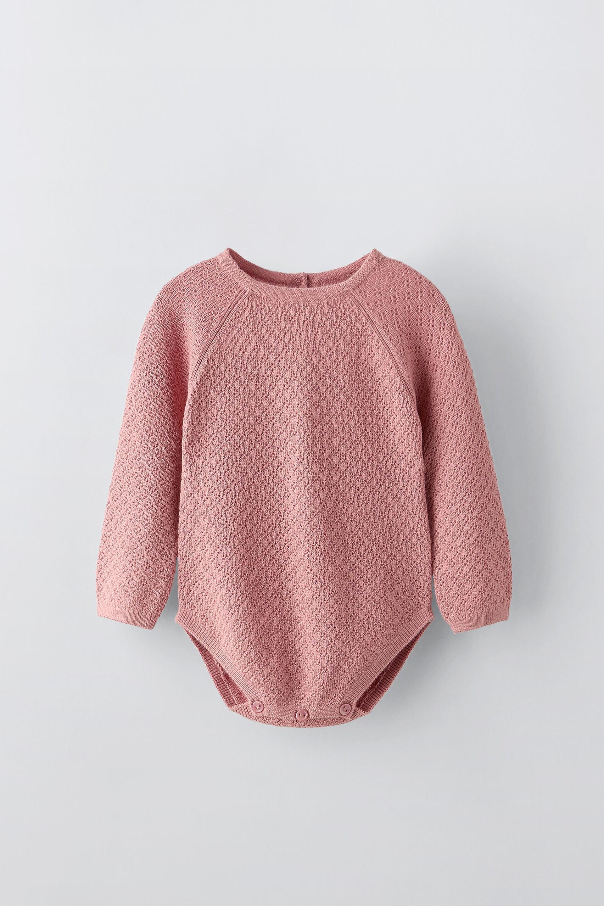 WOOL BLEND KNIT BODYSUIT by ZARA