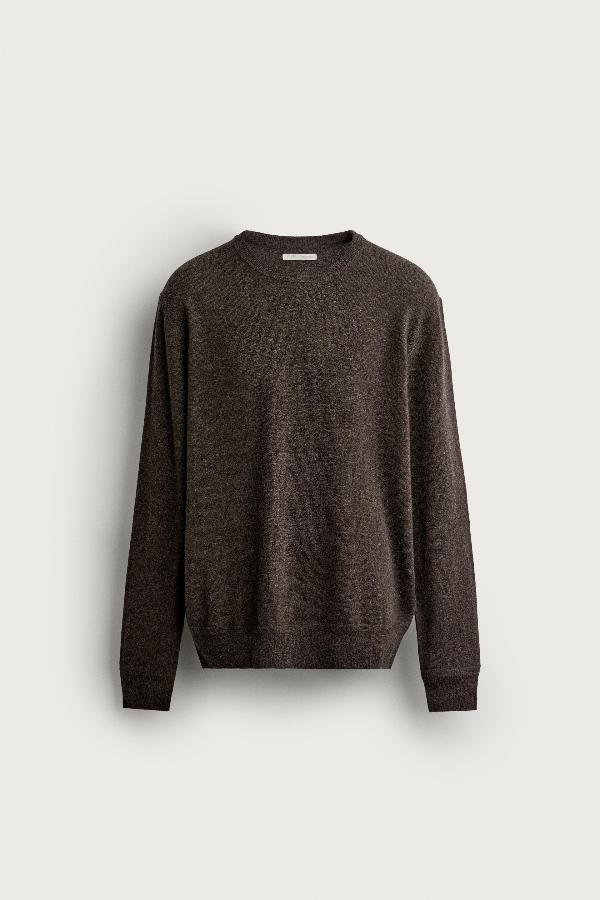 WOOL BLEND REGULAR FIT JUMPER by ZARA