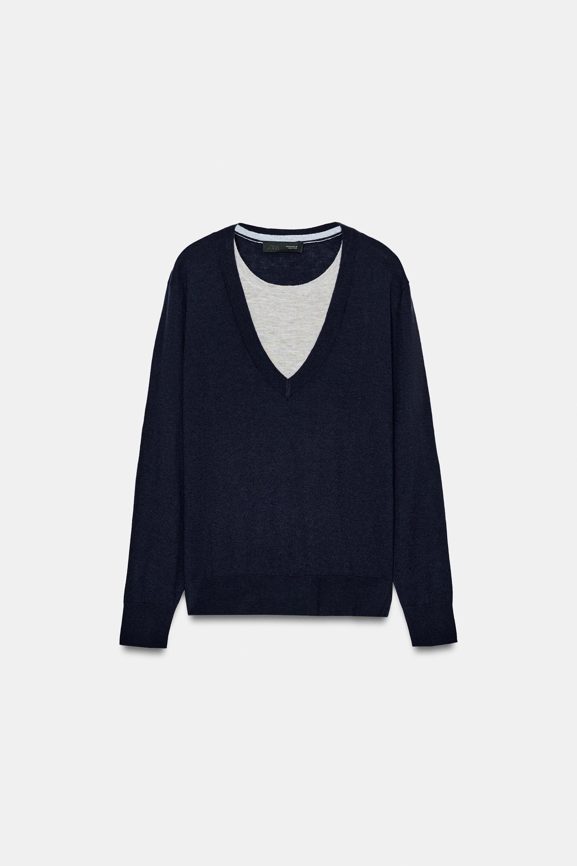 WOOL BLEND SWEATER by ZARA