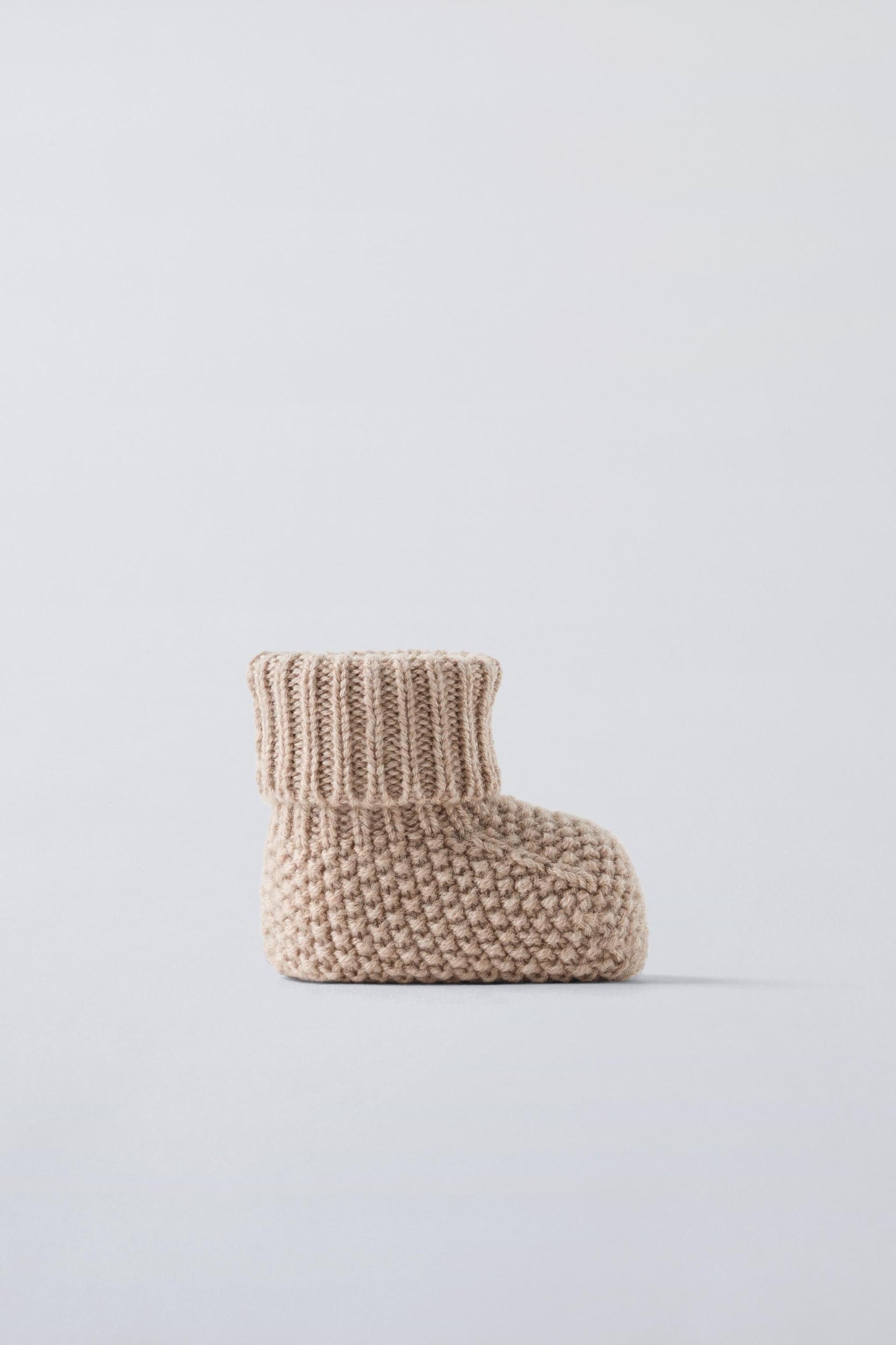 WOOL BOOTIES by ZARA