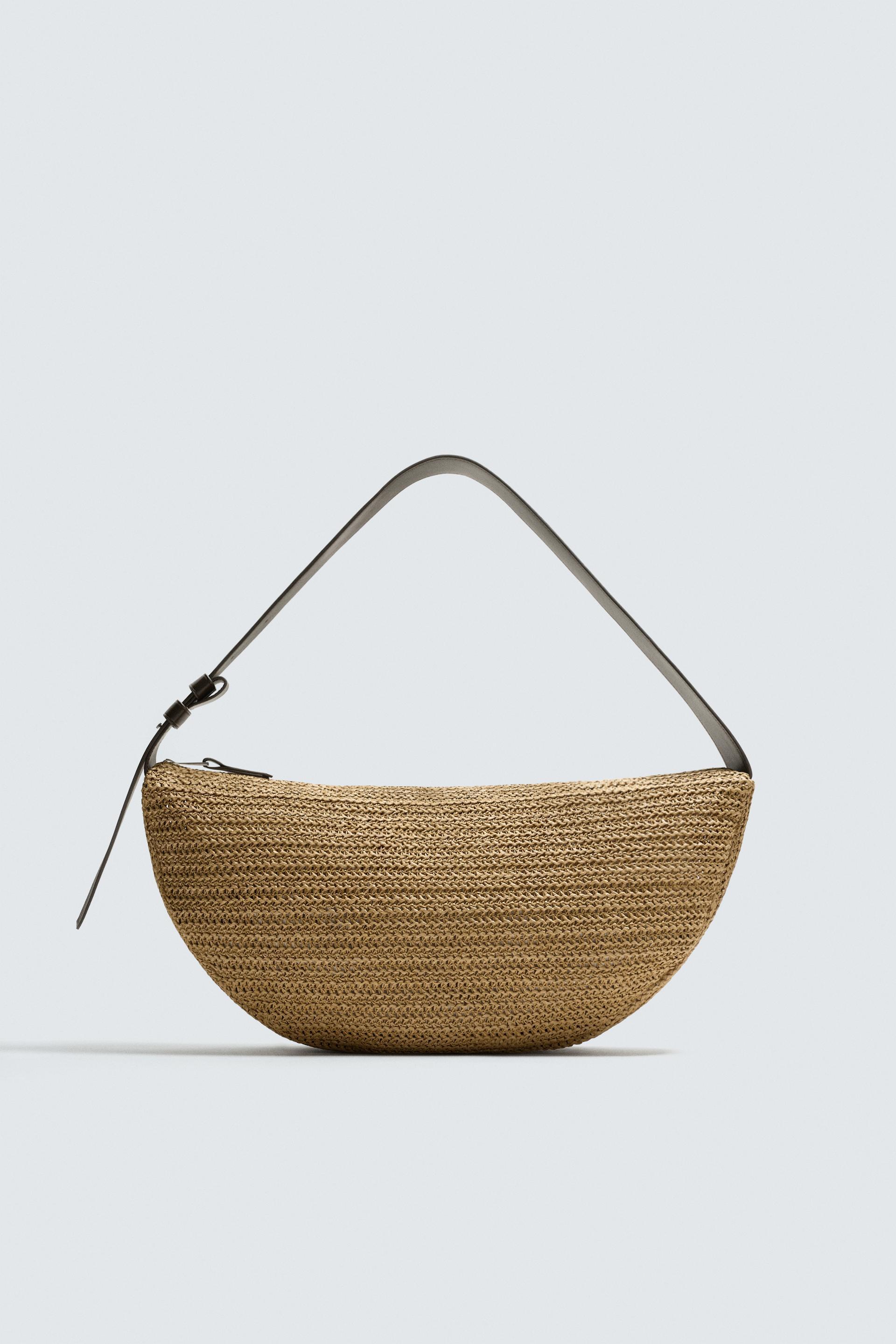 WOVEN SHOULDER BAG by ZARA