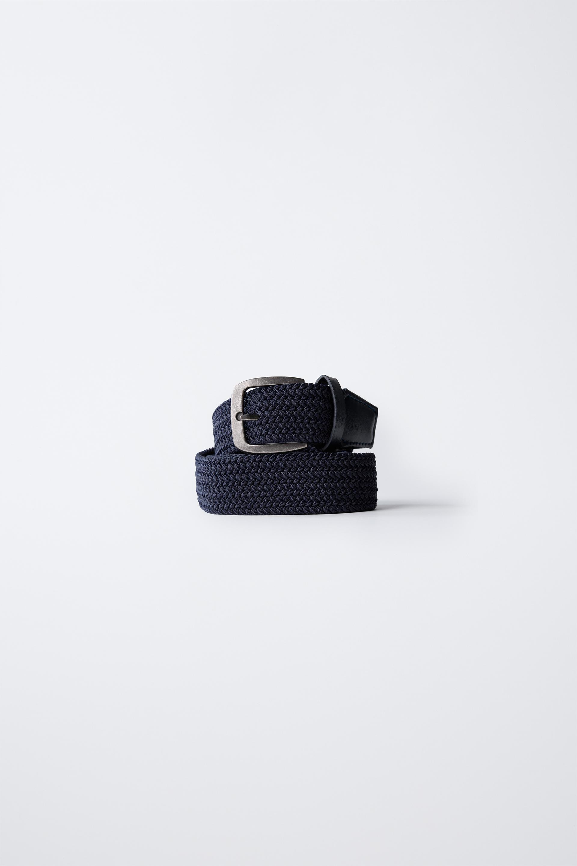WOVEN STRETCH BELT by ZARA