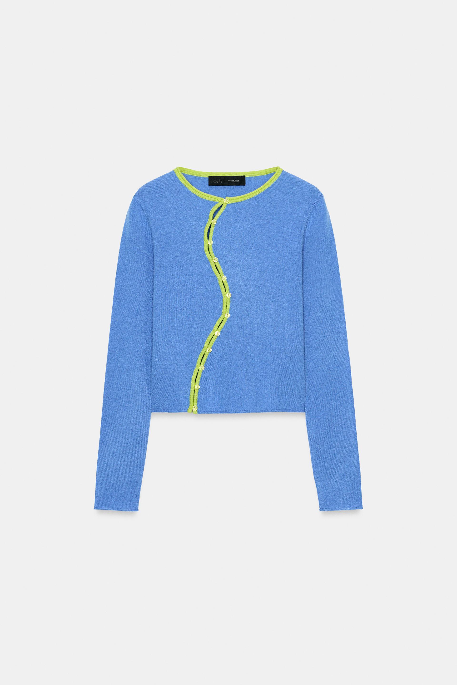 WRAP KNIT JACKET by ZARA