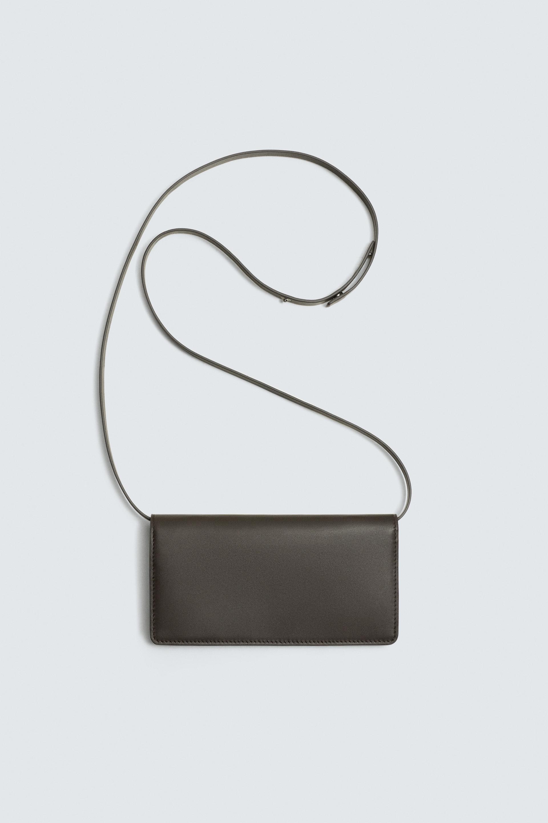 XL LEATHER WALLET by ZARA